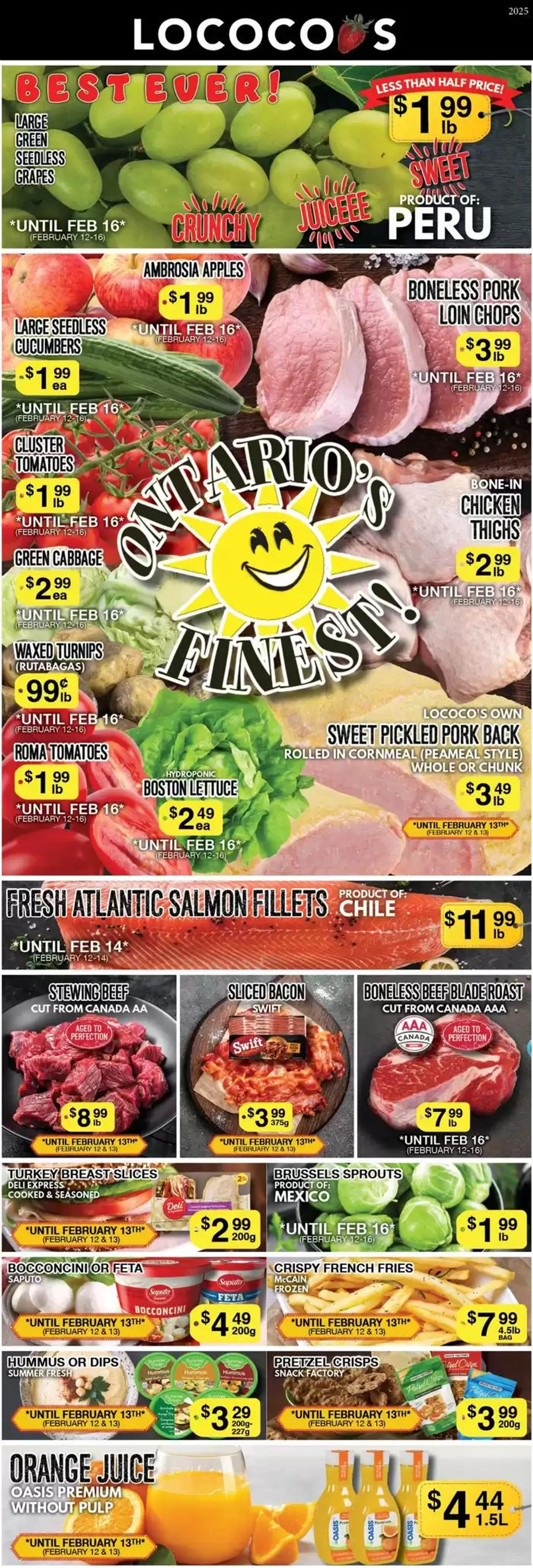 Lococos weekly flyer - 1