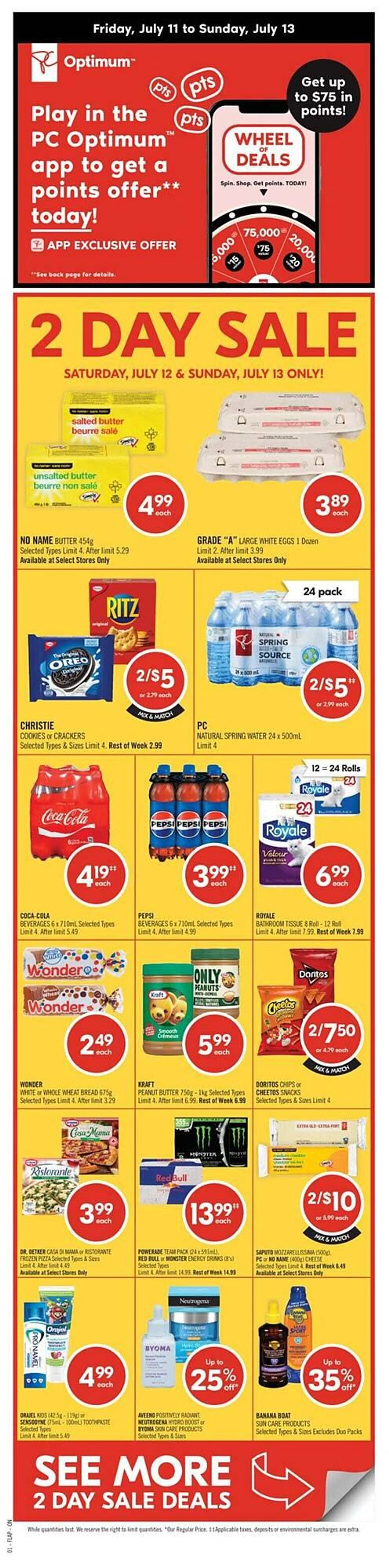 Shoppers Drug Mart flyer from July 10 to July 17 2025 - flyer page 2
