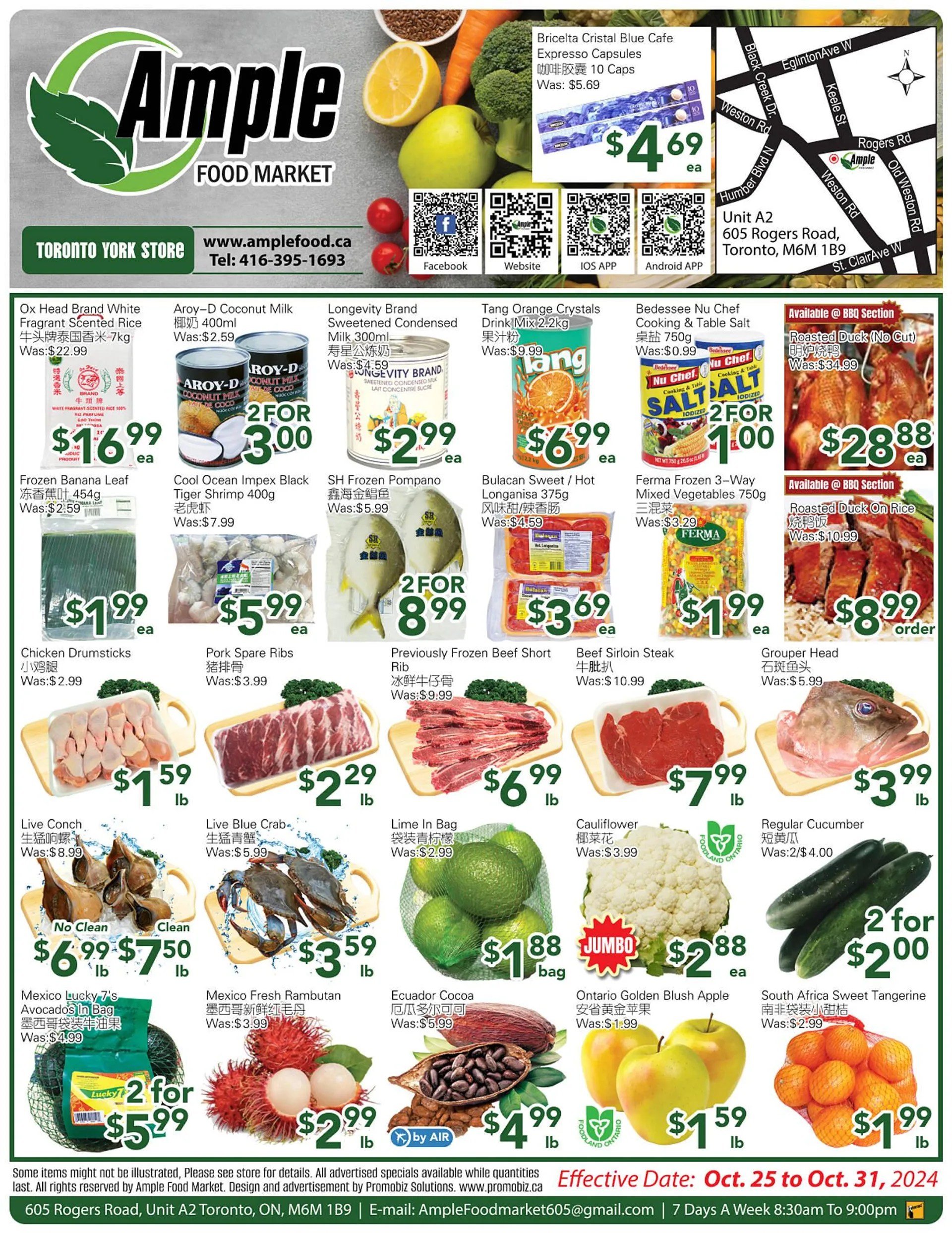 Ample Food Market flyer - 1