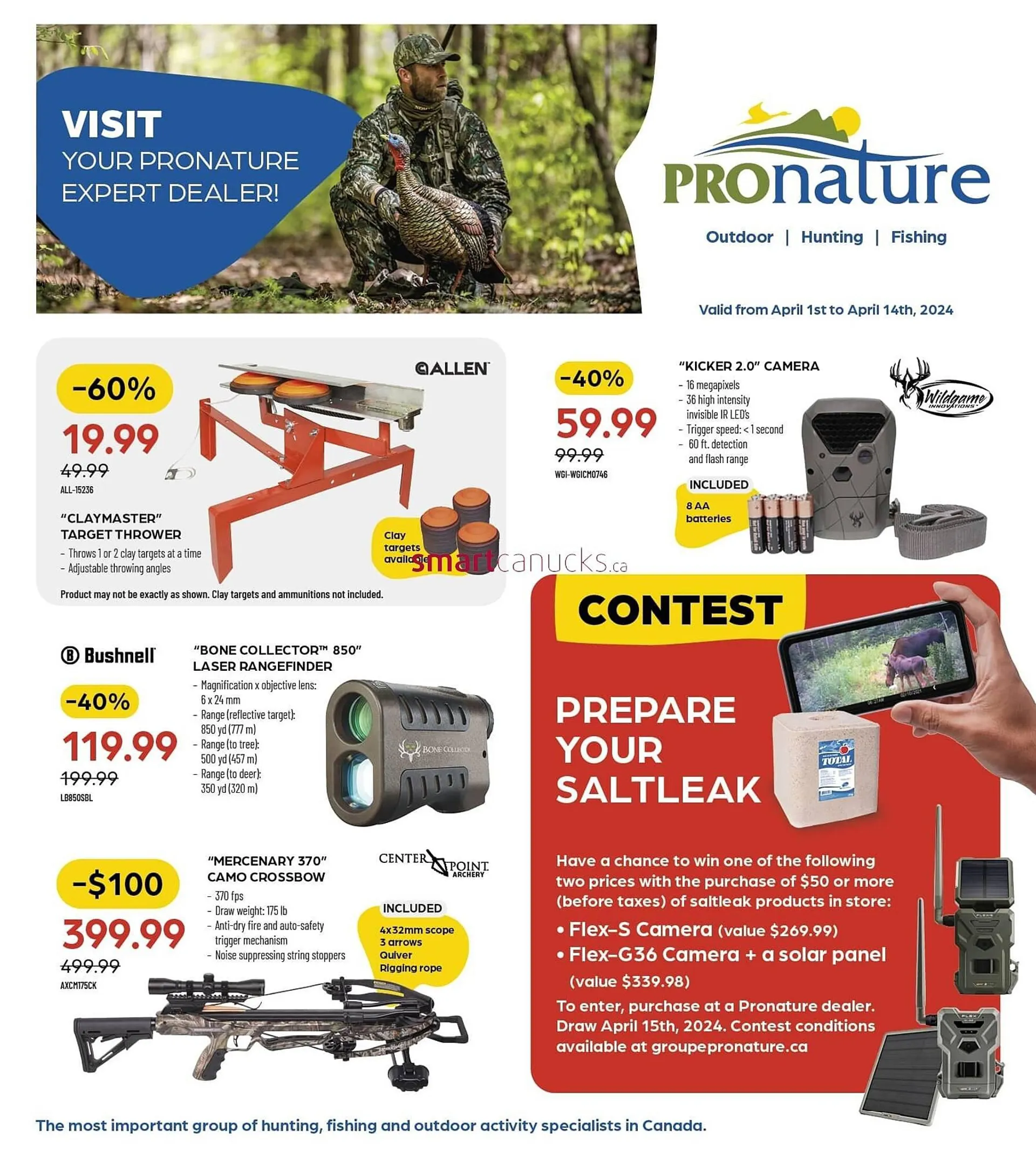 Pronature flyer from April 1 to May 5 2024 - flyer page 