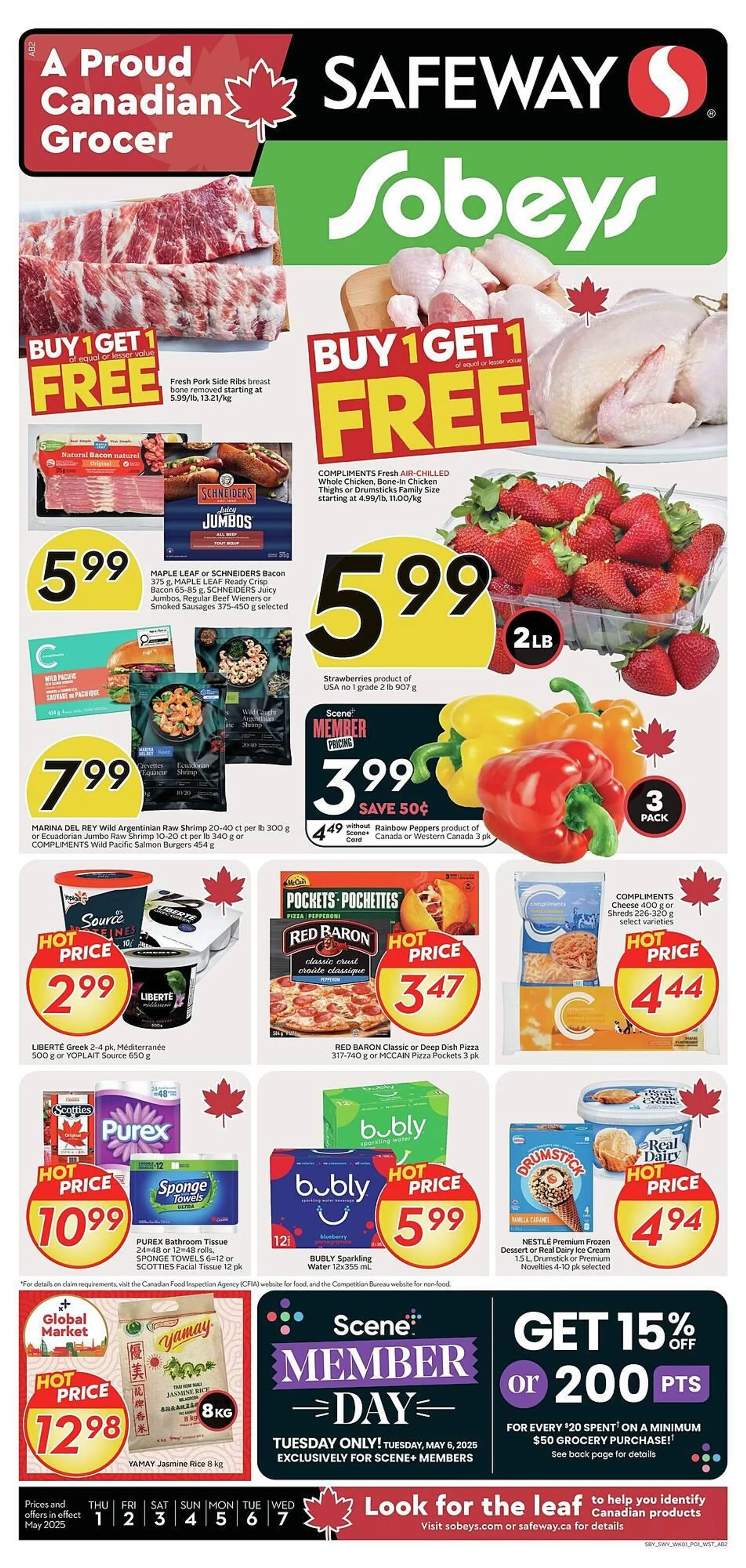 Safeway flyer - 1