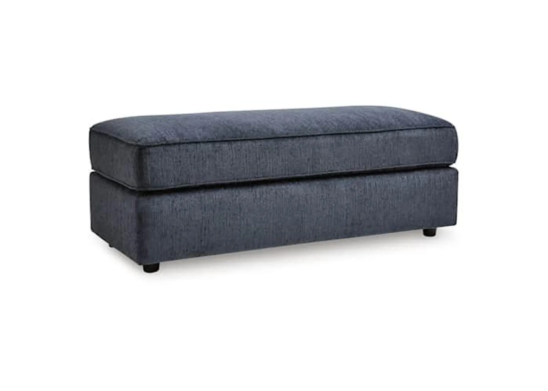 Albar Place Oversized Accent Ottoman - Cobalt