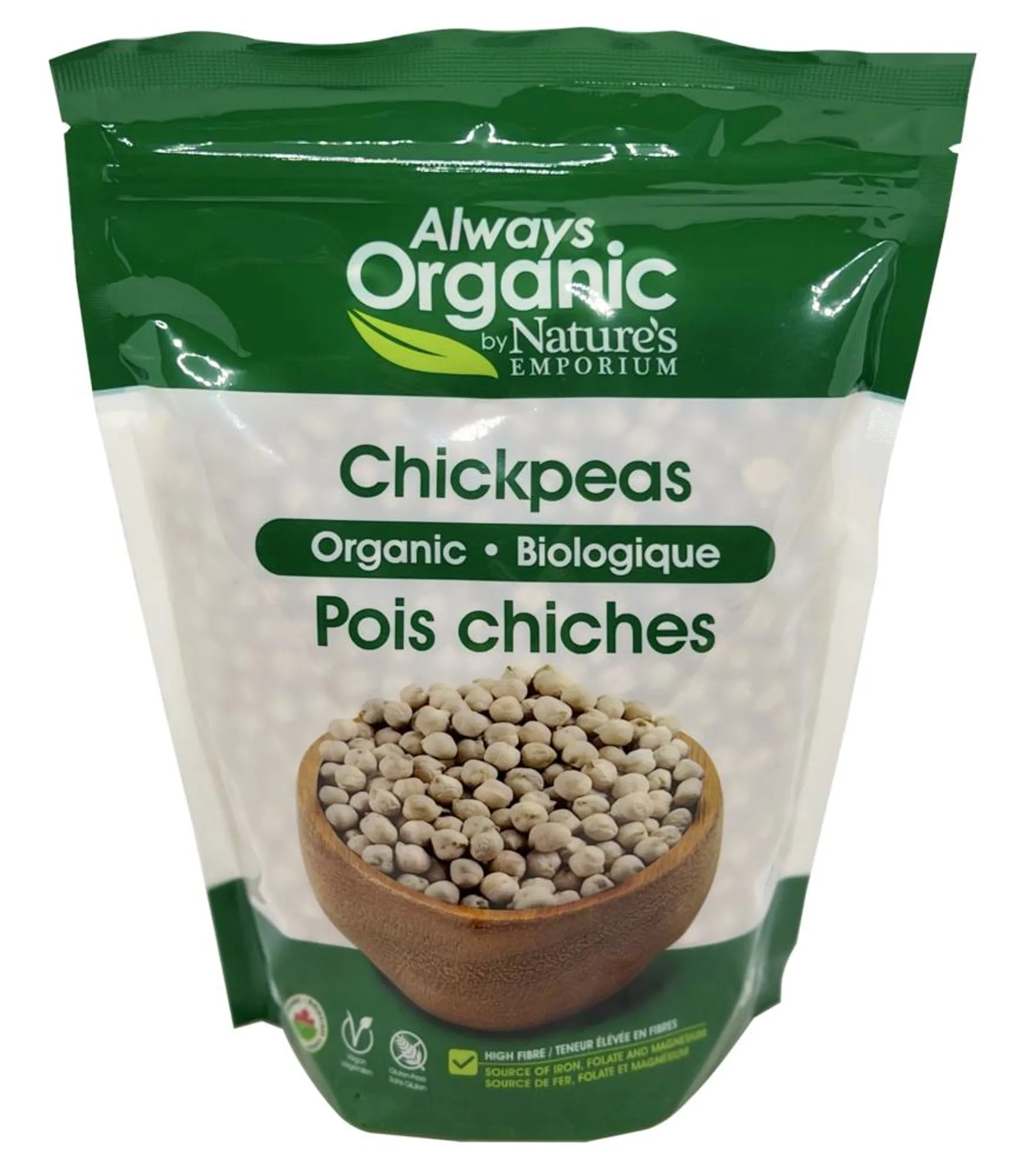 Always Organic Chickpeas Org 907g