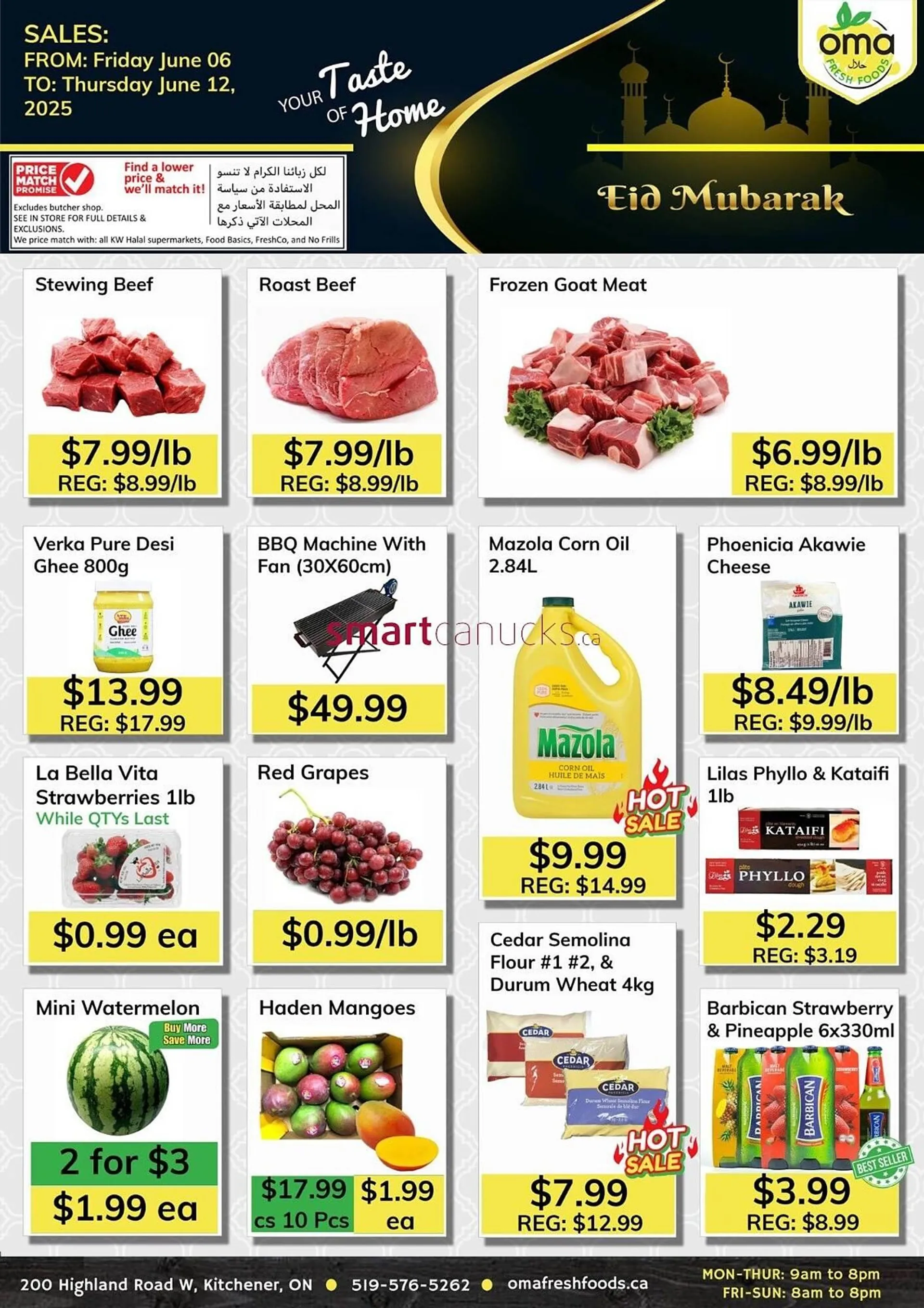 Oma Fresh Foods flyer from June 5 to June 11 2025 - flyer page 1