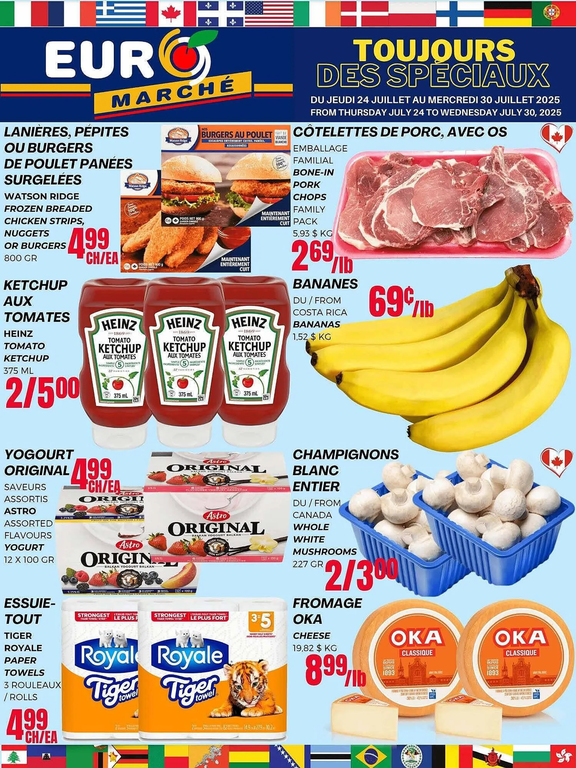 Euromarché flyer from July 24 to July 31 2025 - flyer page 1