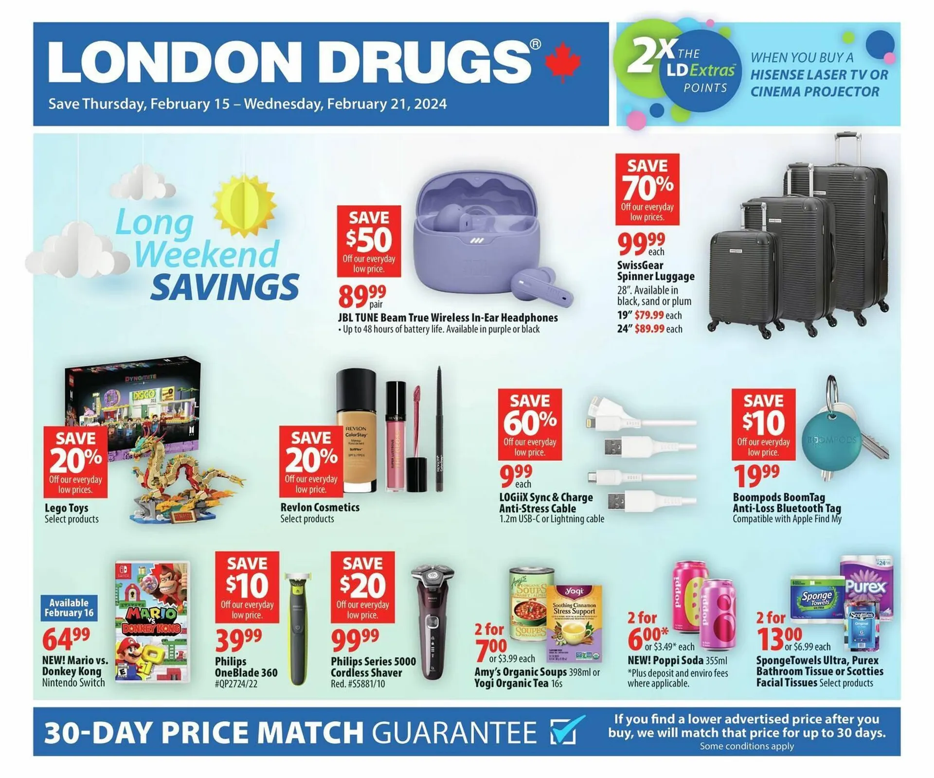 London Drugs flyer from February 15 to February 22 2024 - flyer page 