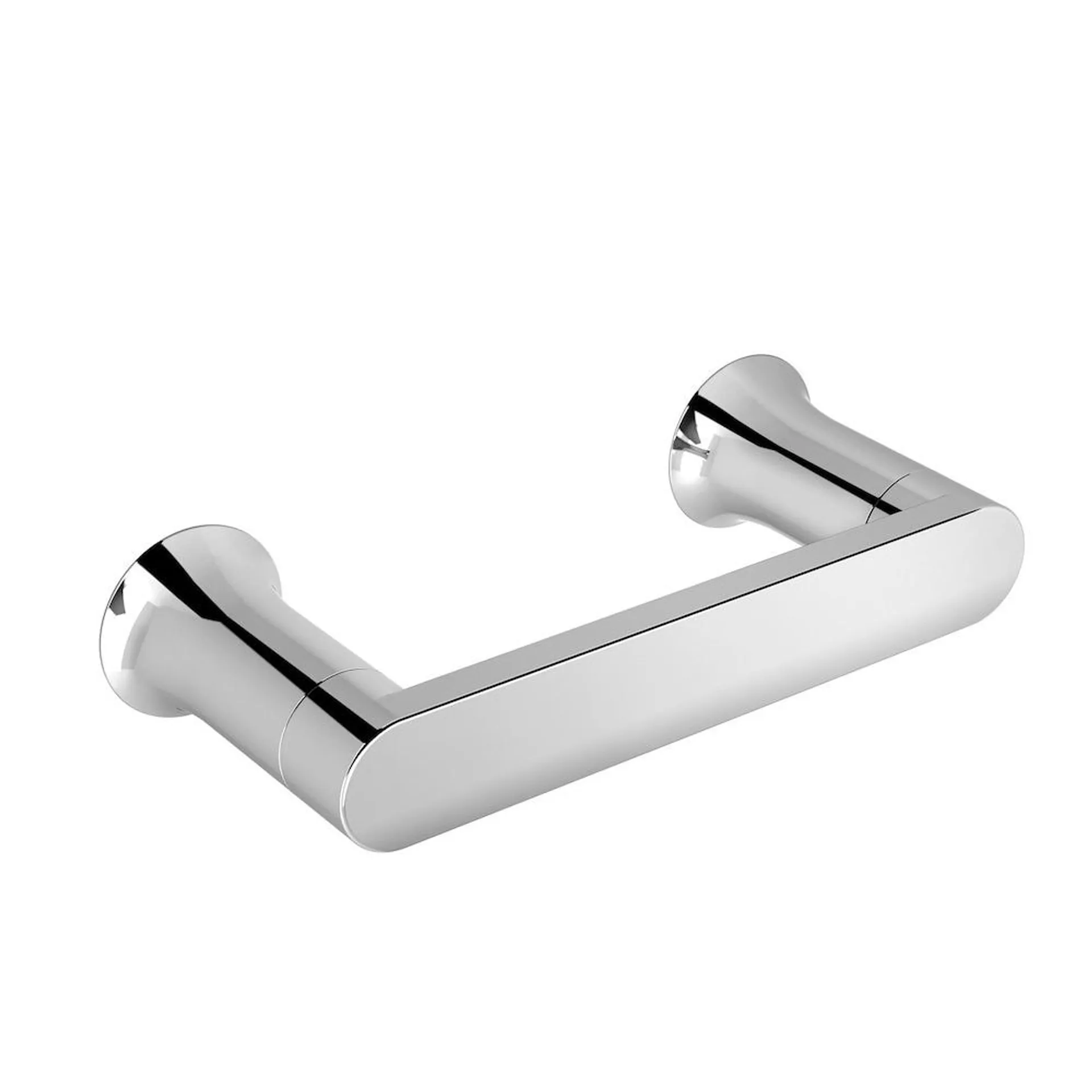 Genta 8-Inch Pivoting Double Post Bathroom Toilet Roll/Toilet Paper Holder in Chrome