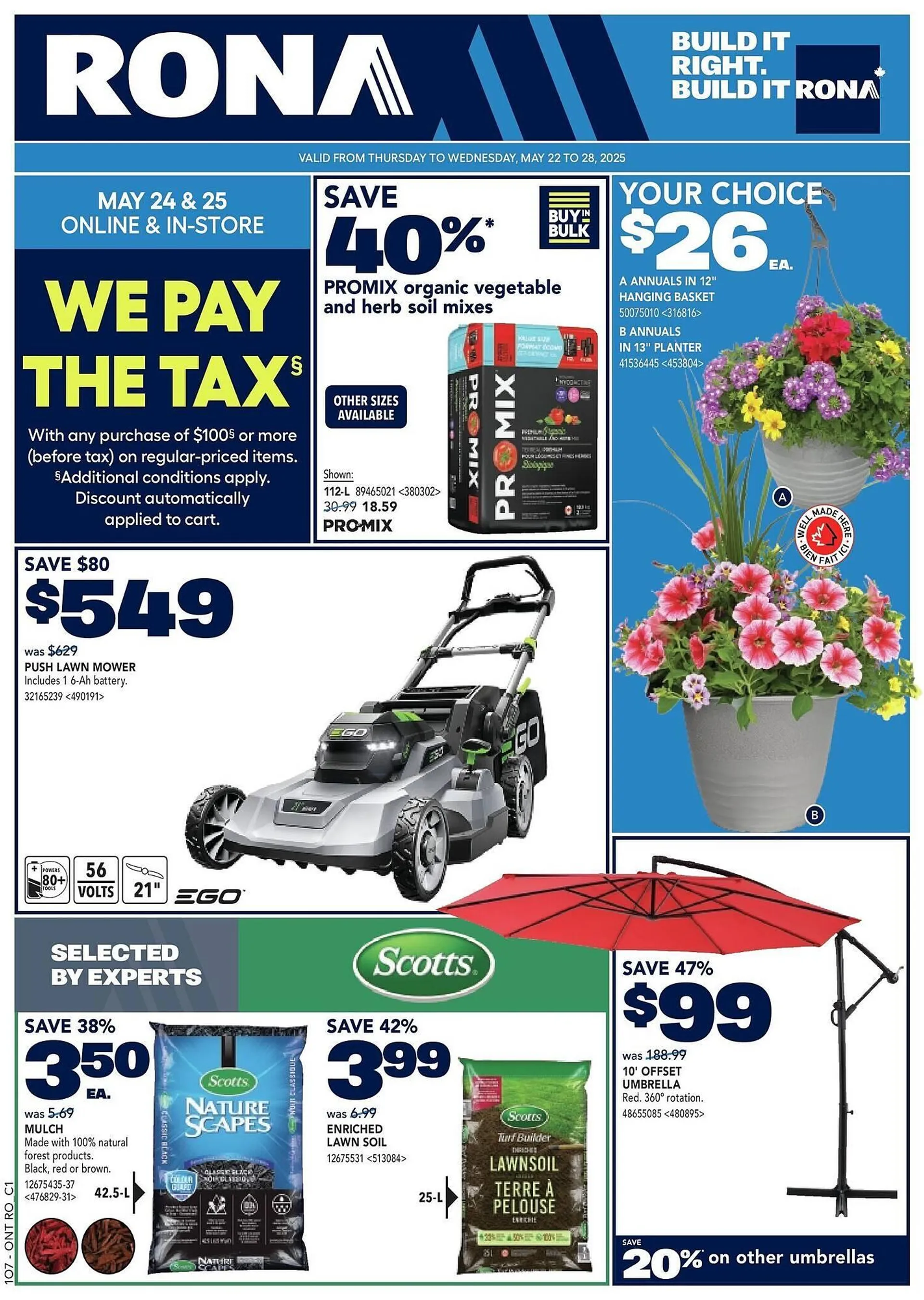 RONA flyer - 1