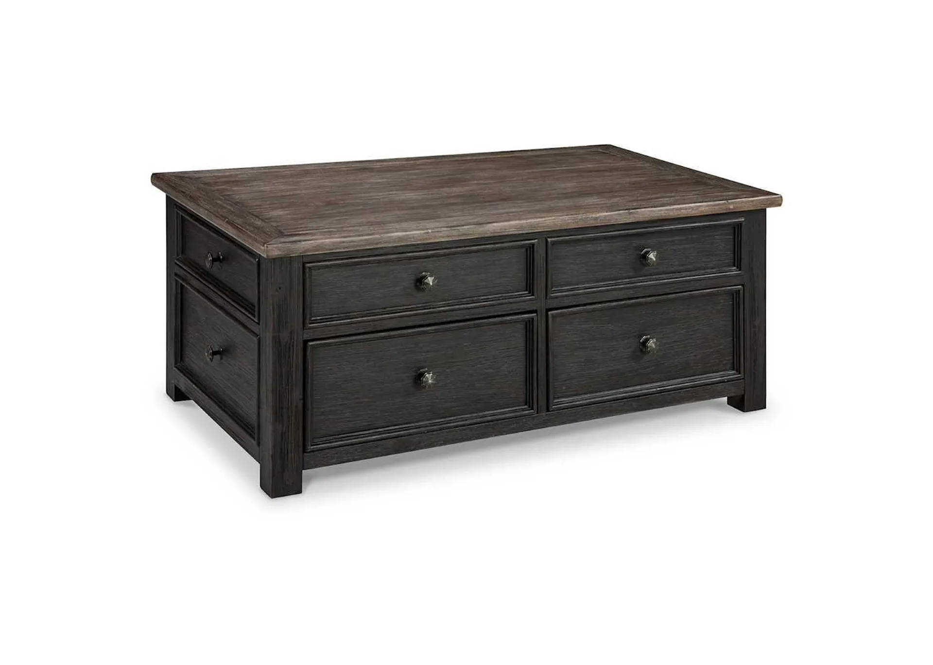 Tyler Creek Coffee Table - Grayish Brown/Black