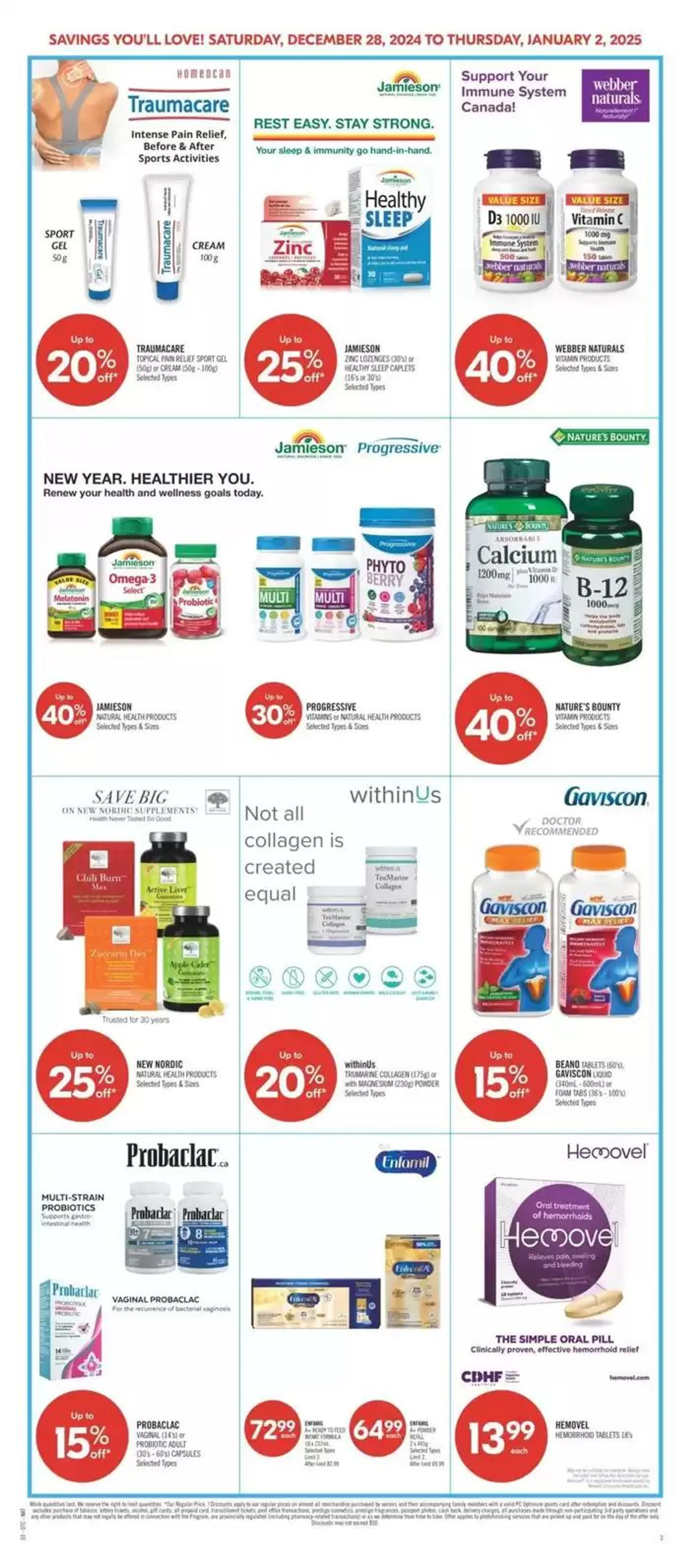 Shoppers Drug Mart Weekly ad from December 27 to January 10 2025 - flyer page 16