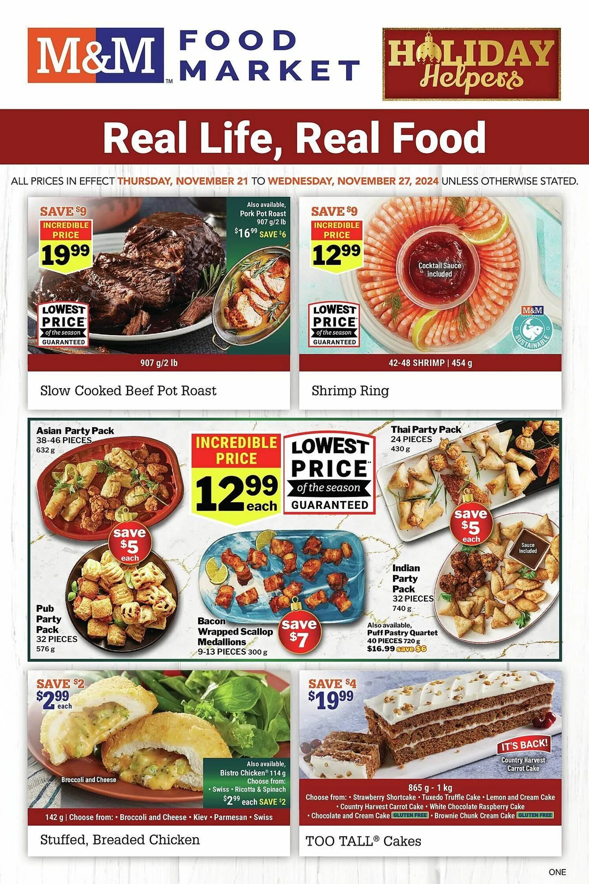 M & M Food Market flyer - 1