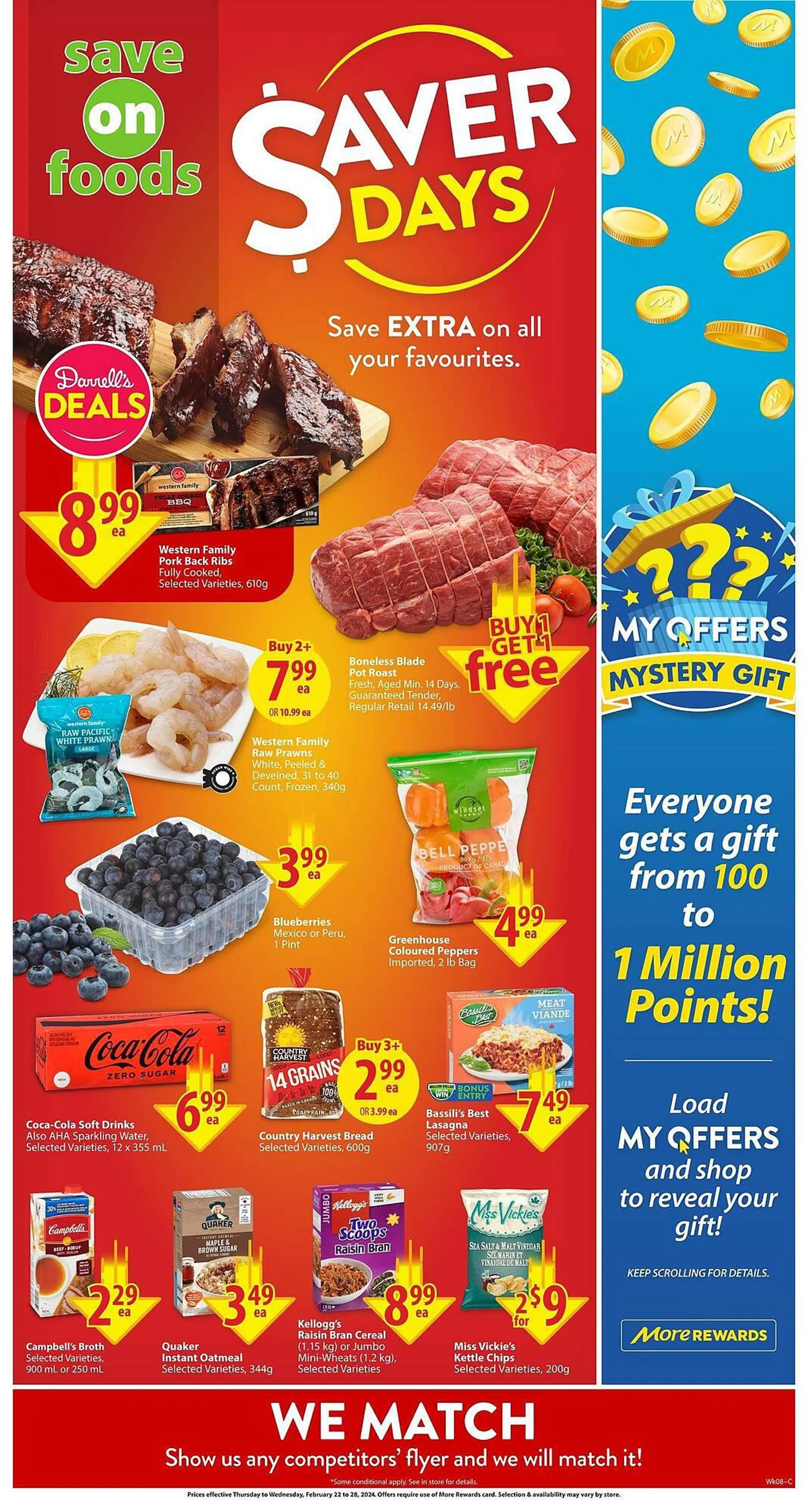Save on Foods flyer from February 21 to February 27 2024 - flyer page 