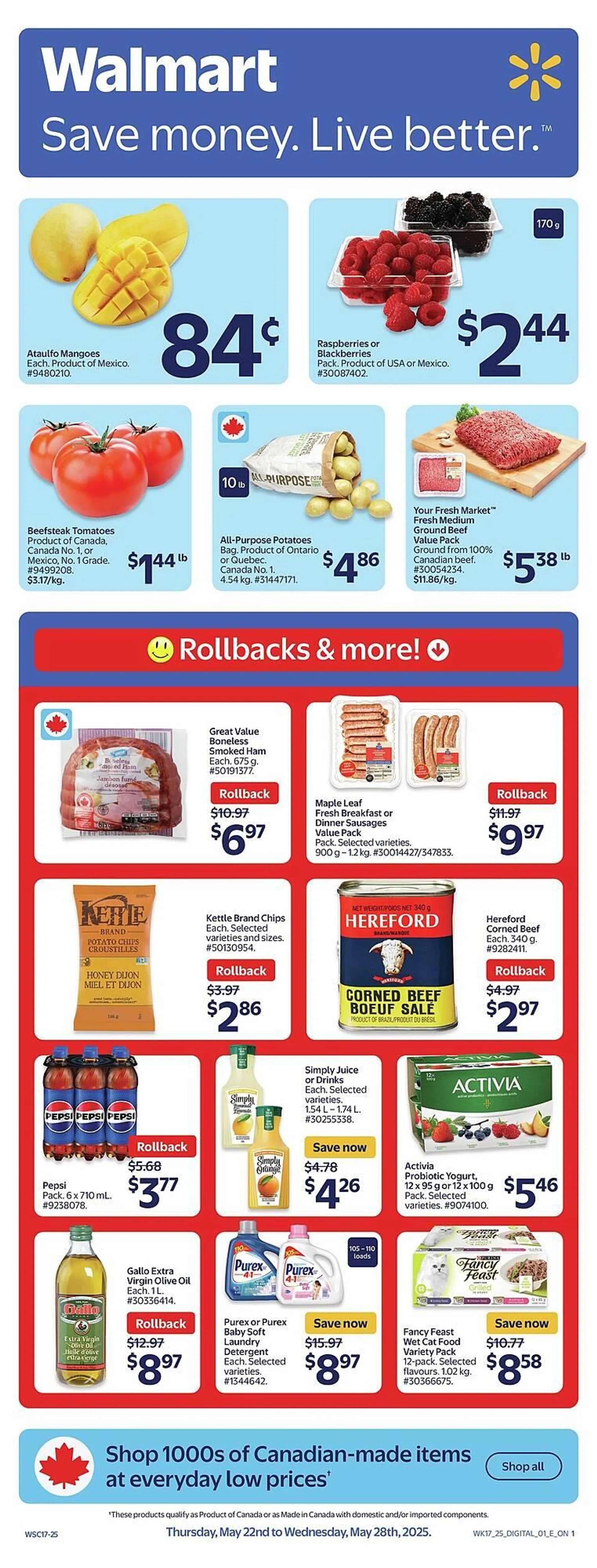 Walmart flyer - 1