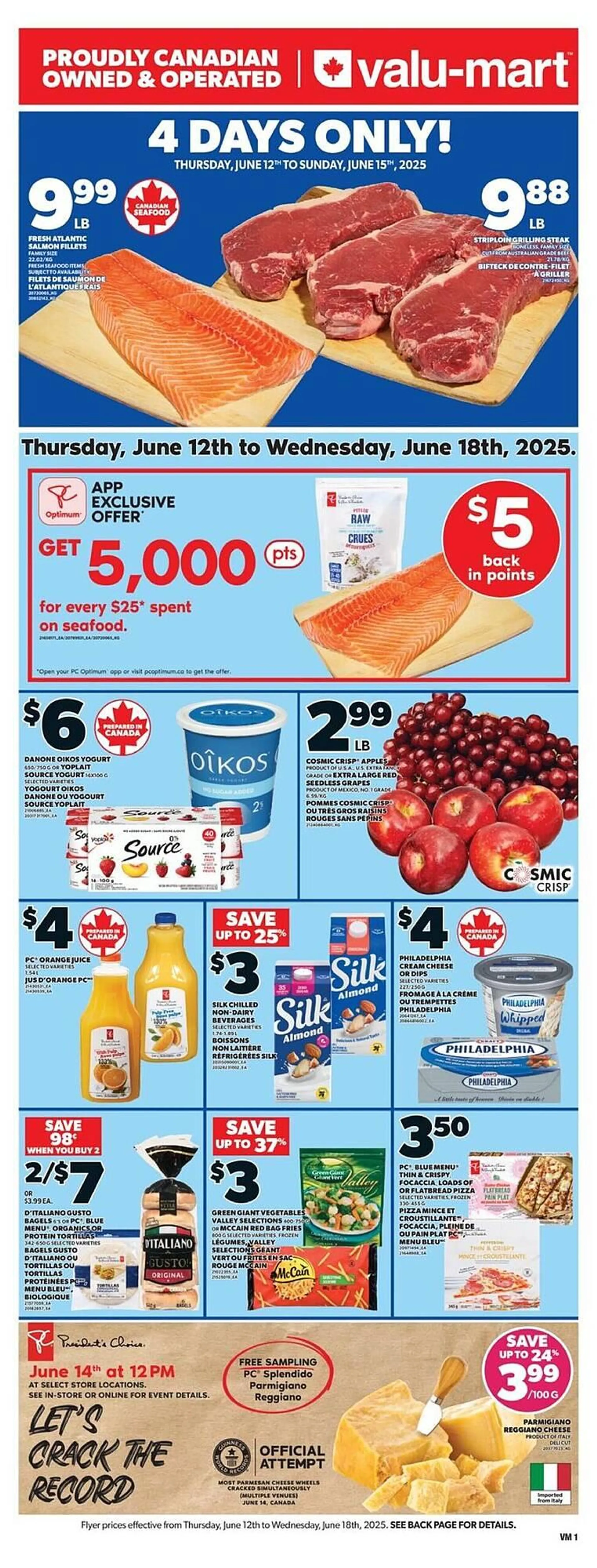 Valu-mart flyer from June 12 to June 18 2025 - flyer page 1