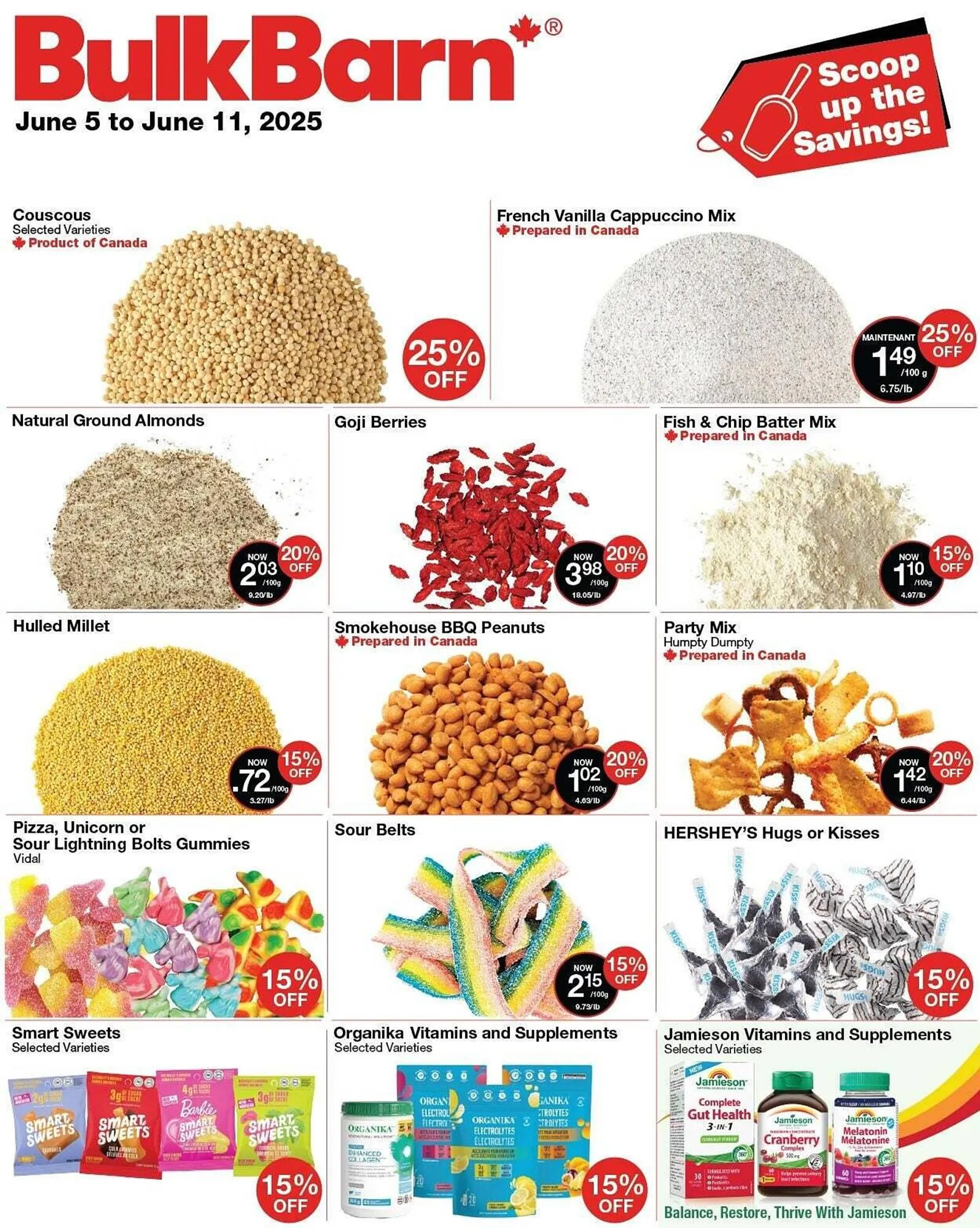 Bulk Barn flyer from June 5 to June 12 2025 - flyer page 1