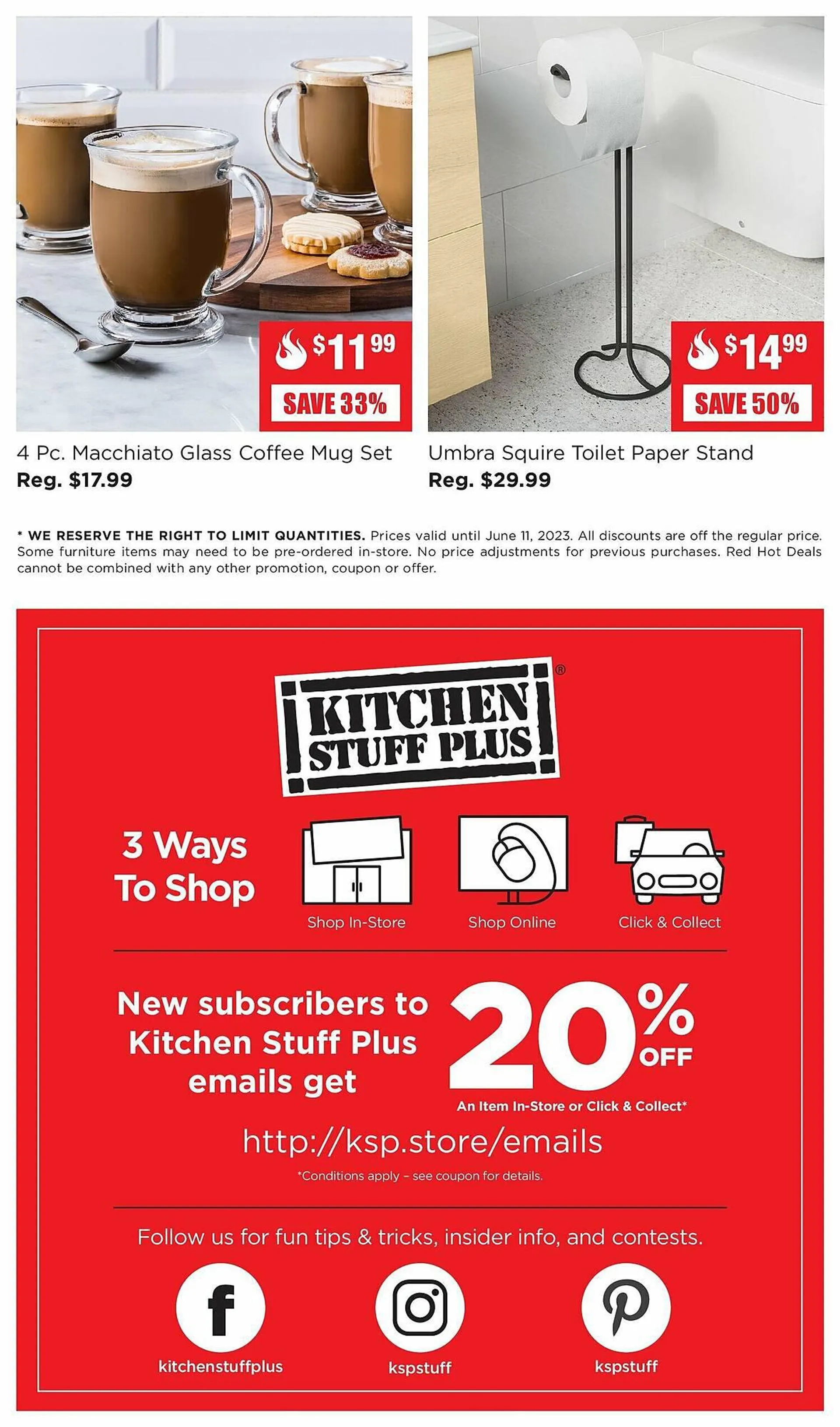 Kitchen Stuff Plus flyer - 7