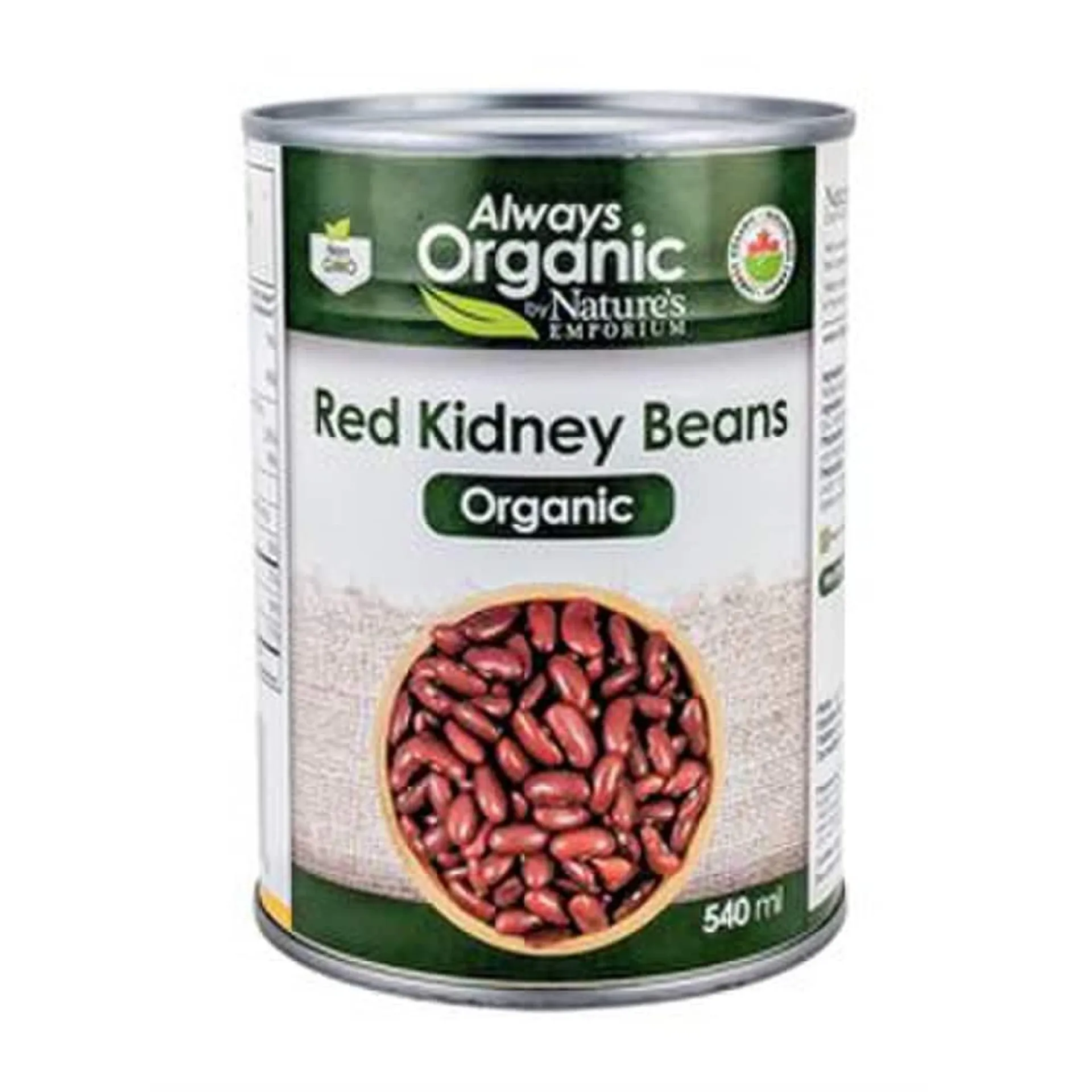 Always Organic Beans Red Kidney Org 540 ml