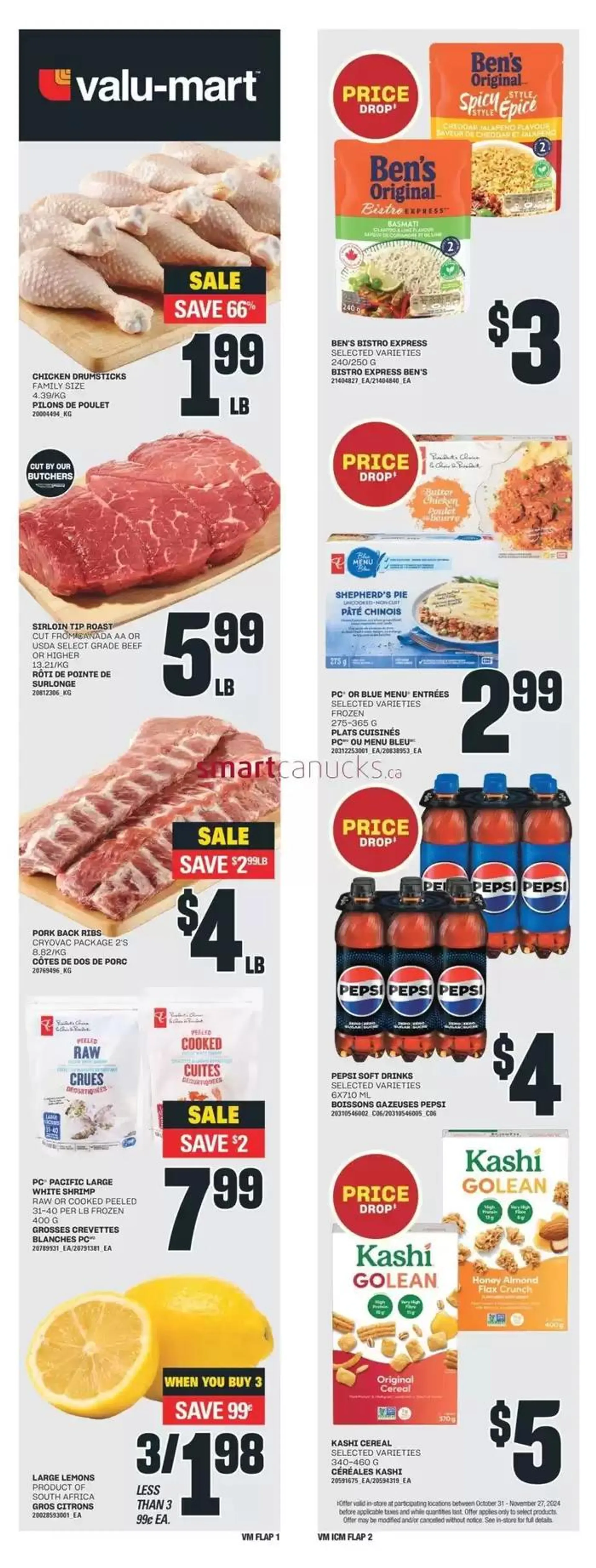 Valu-mart weeky flyer - 1