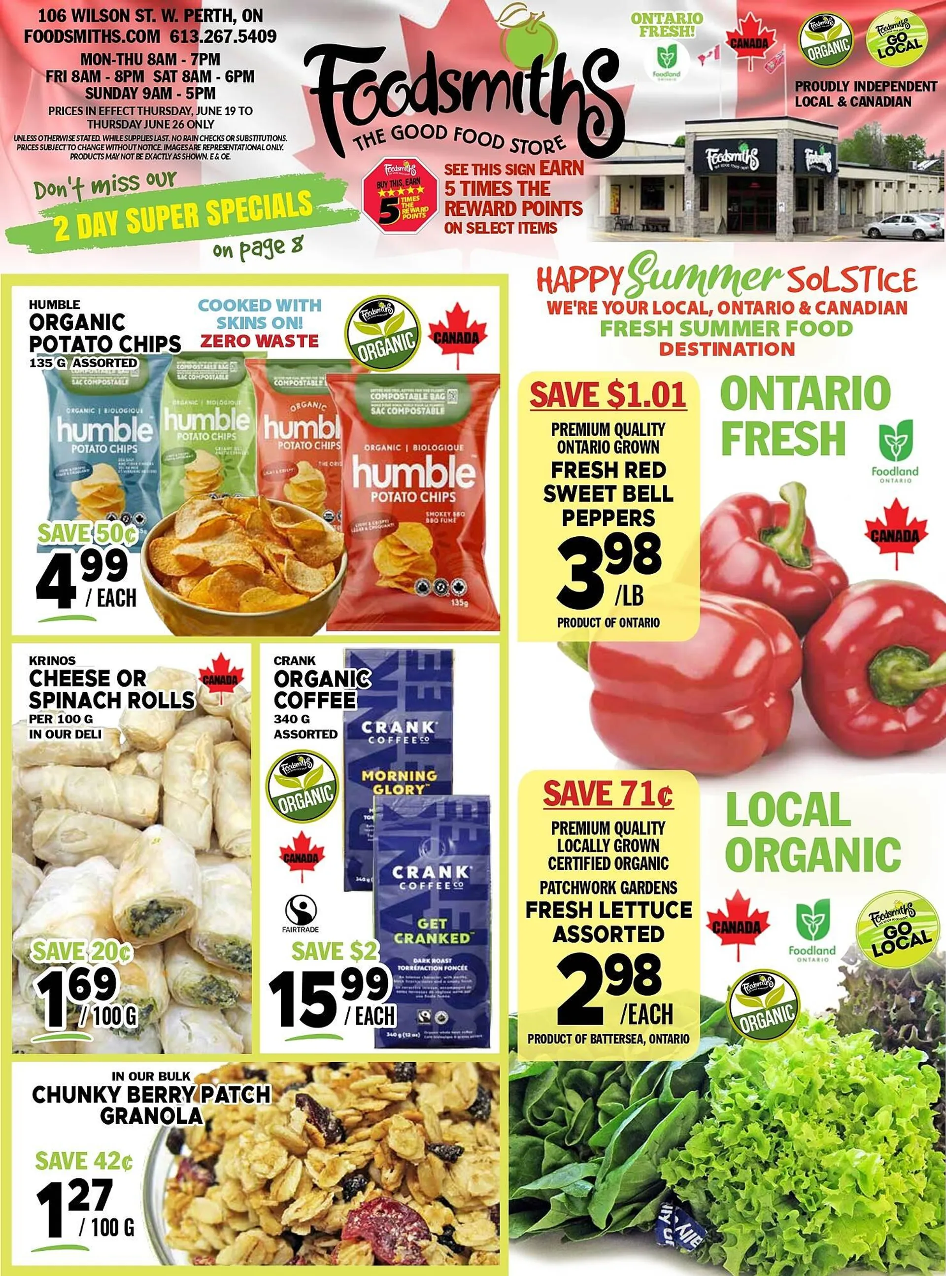 Foodsmiths flyer from June 19 to June 25 2025 - flyer page 1