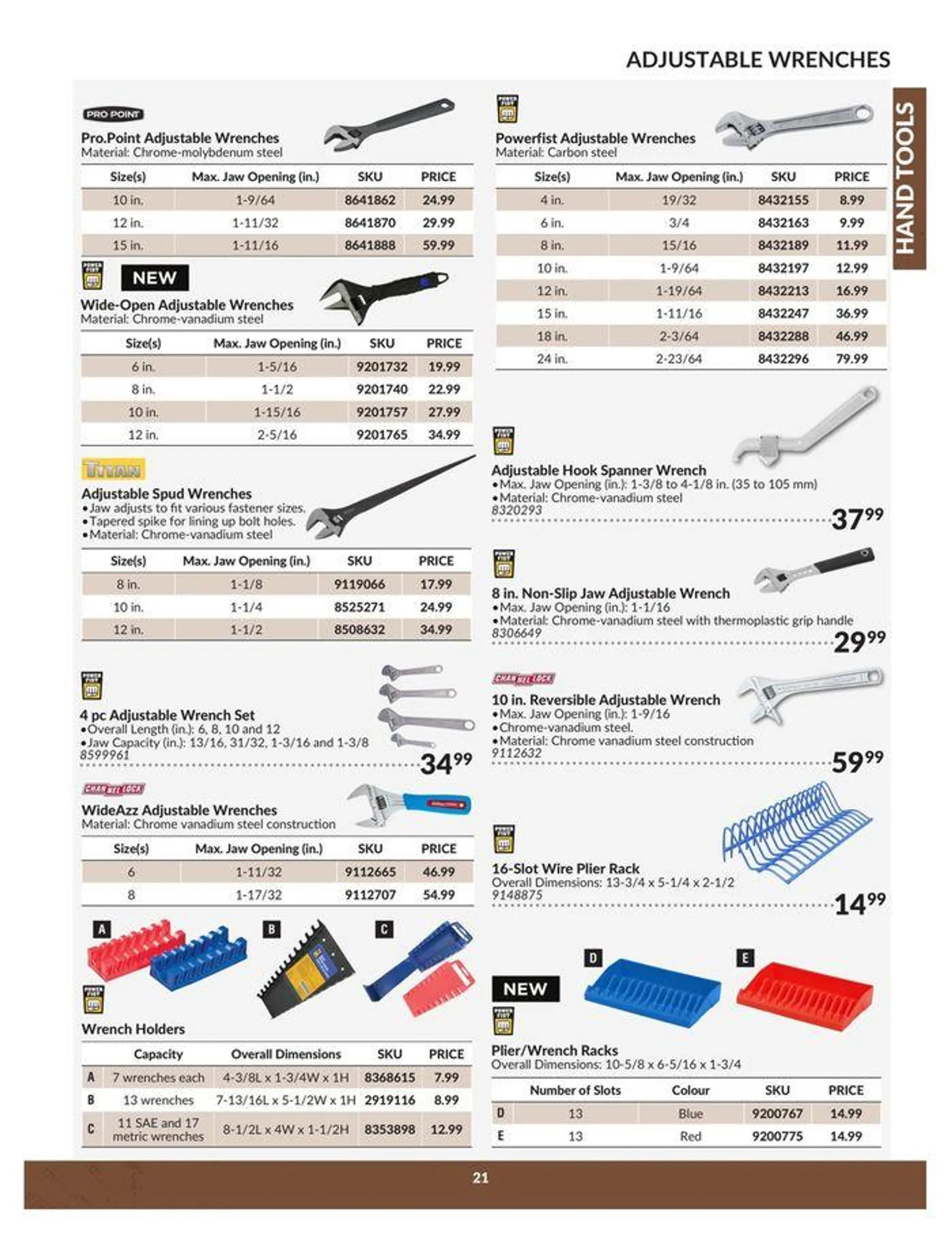 Hand Tools Catalogue from April 23 to April 22 2025 - flyer page 21