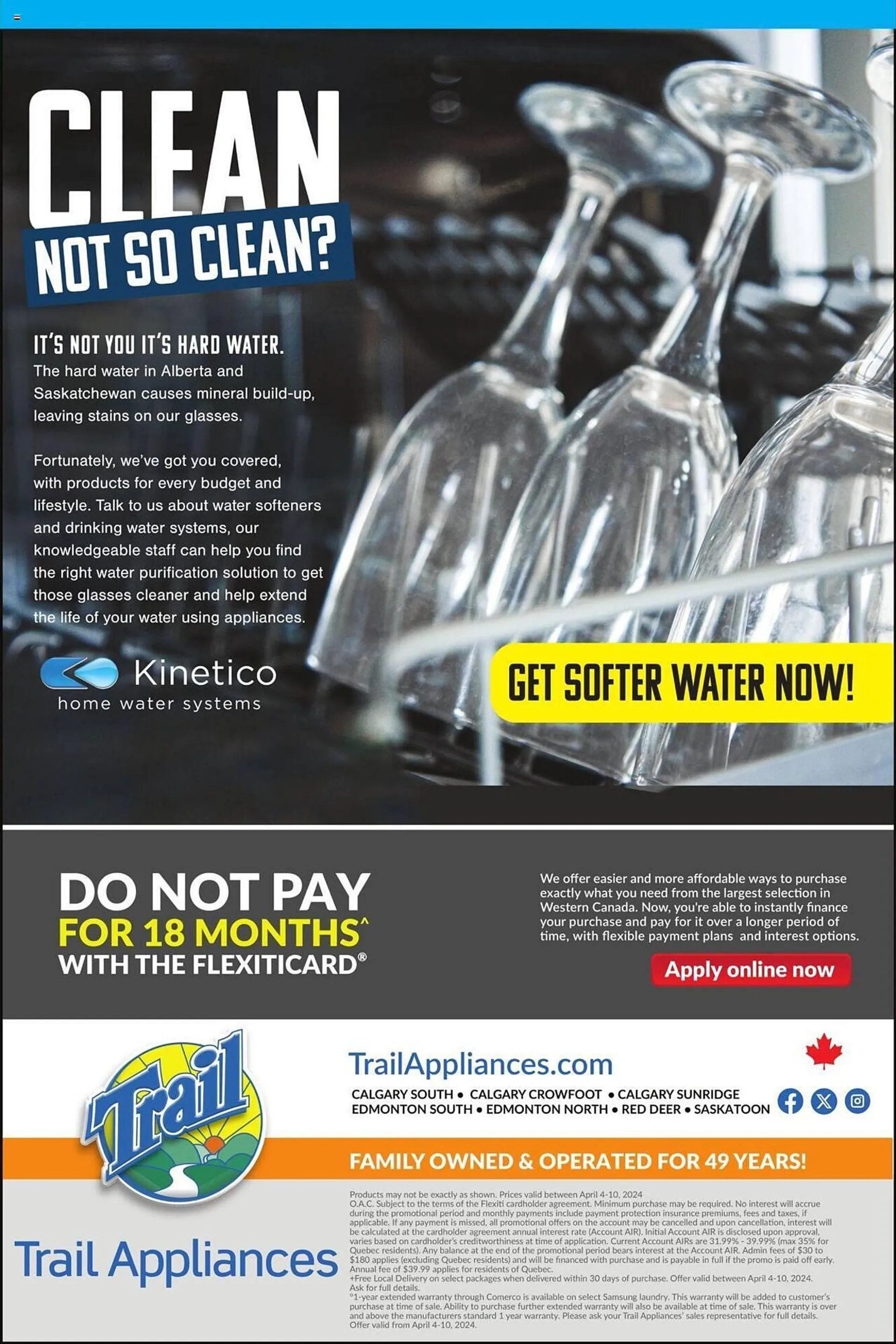Trail Appliances flyer from April 4 to April 10 2024 - flyer page 8