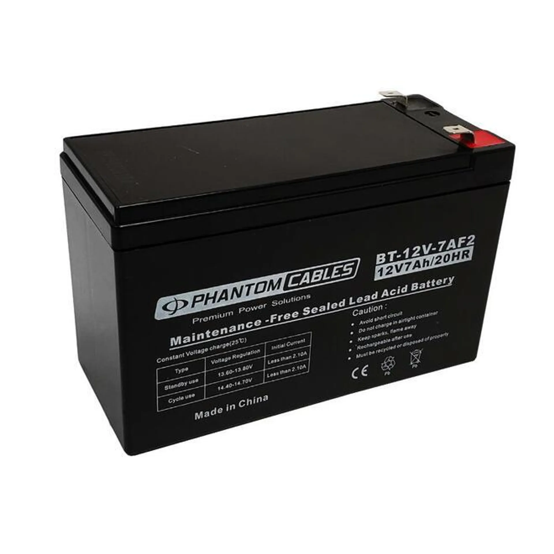 Sealed Lead Acid Battery 12V 7amp