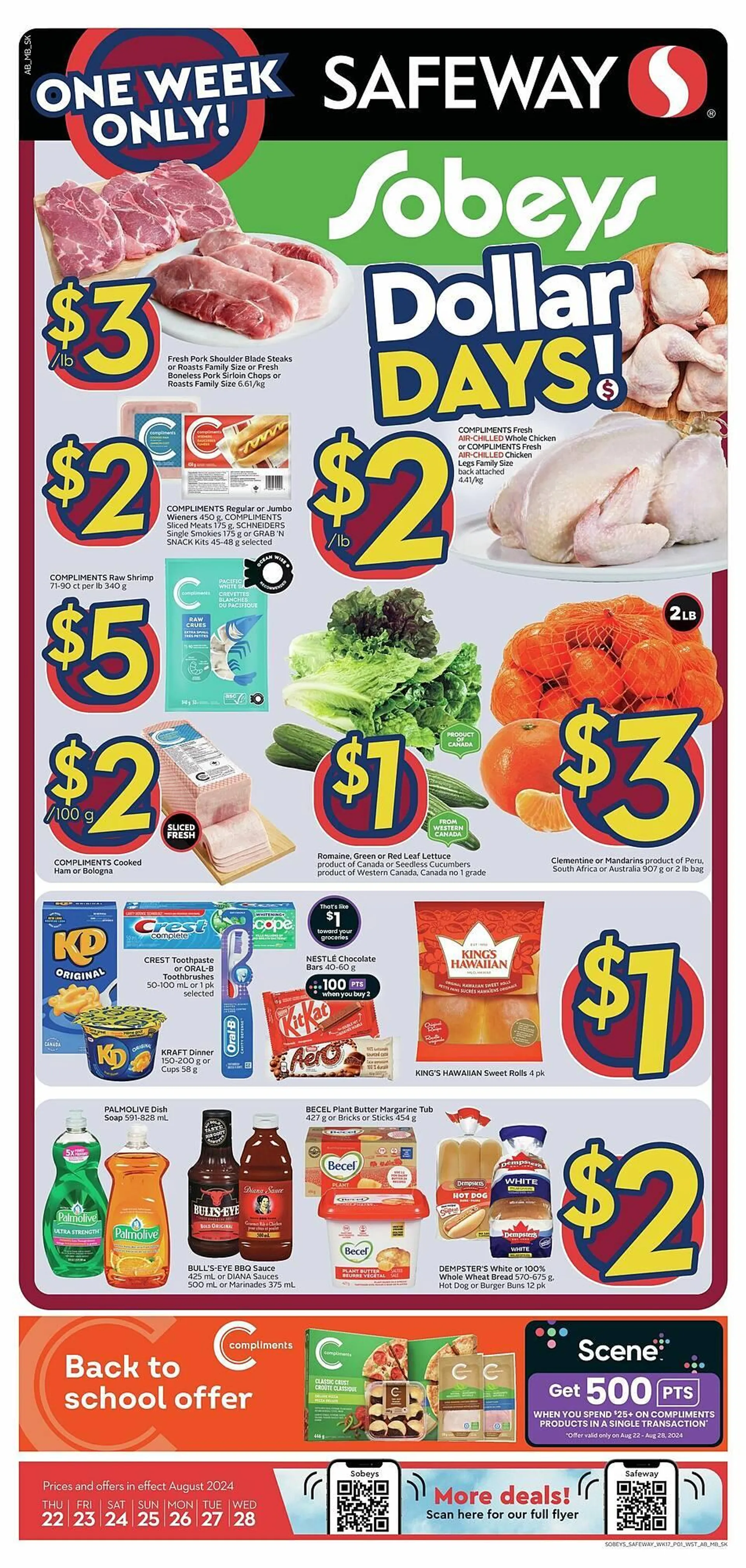 Safeway flyer - 1