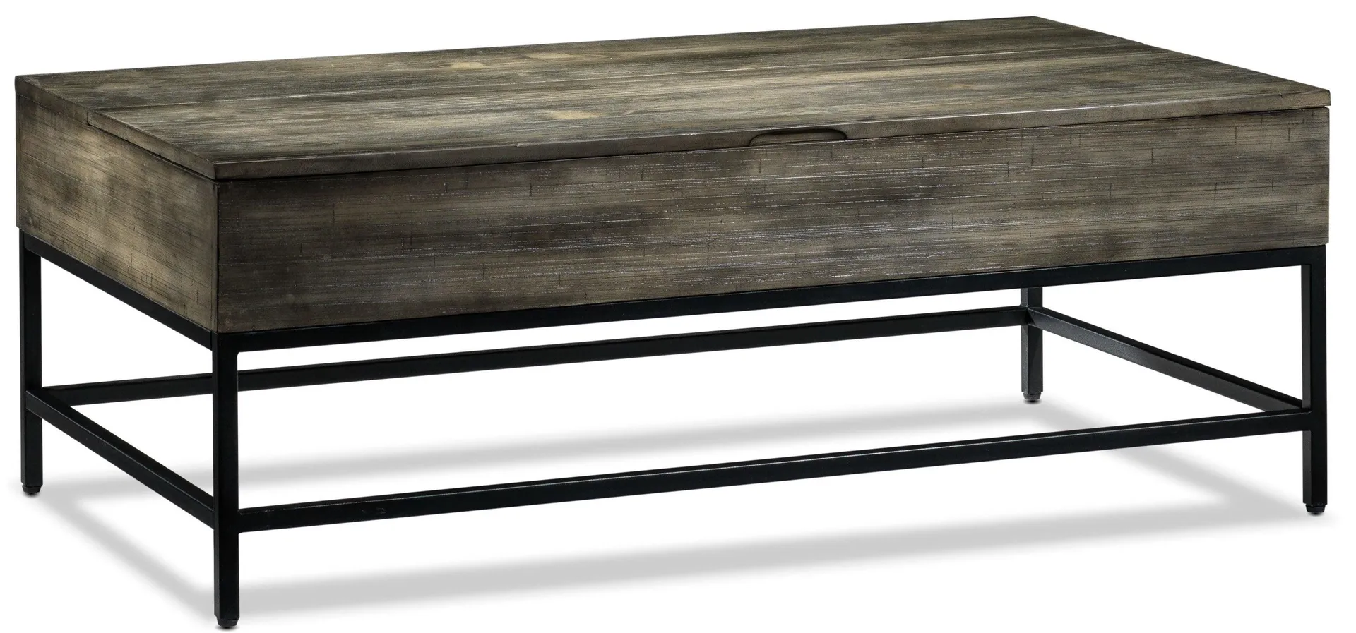 Asher 48" Lift-Top Coffee Table - Grey