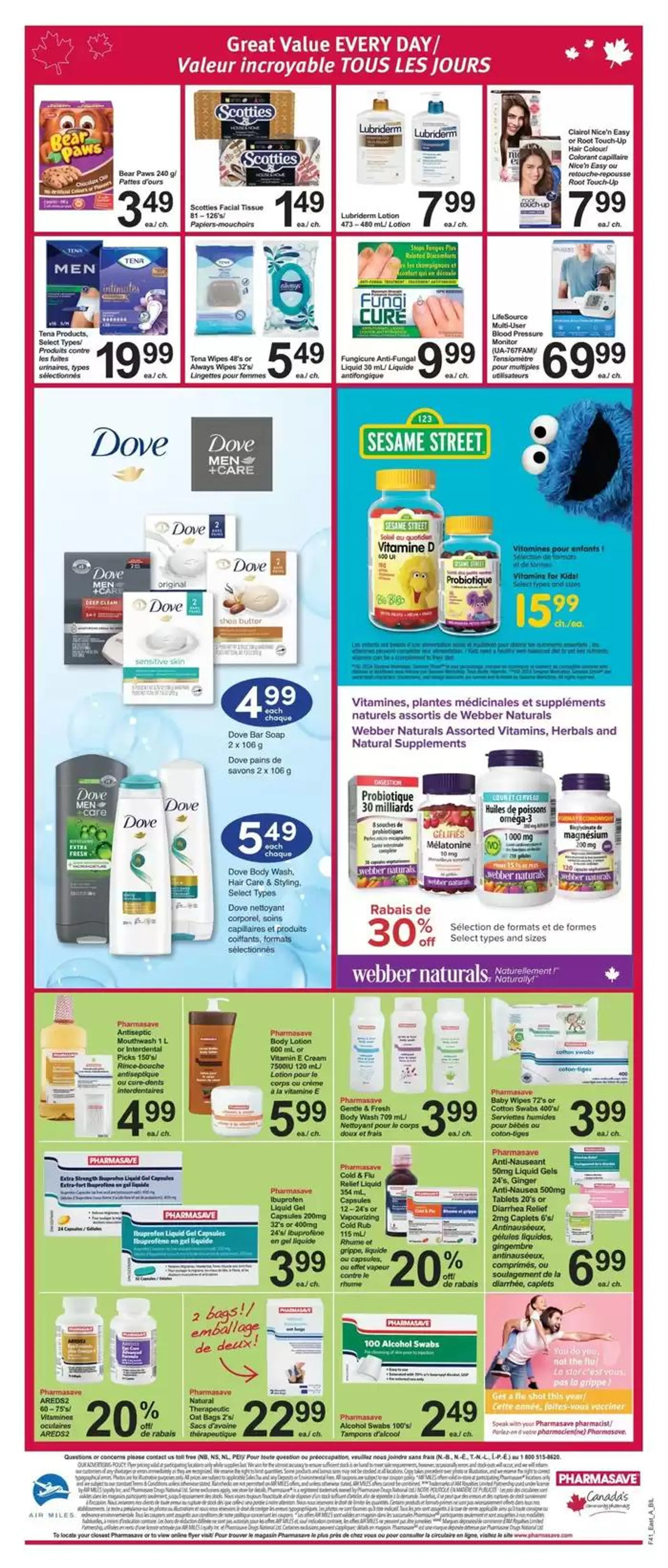 Pharmasave weekly flyer from October 11 to October 17 2024 - flyer page 8