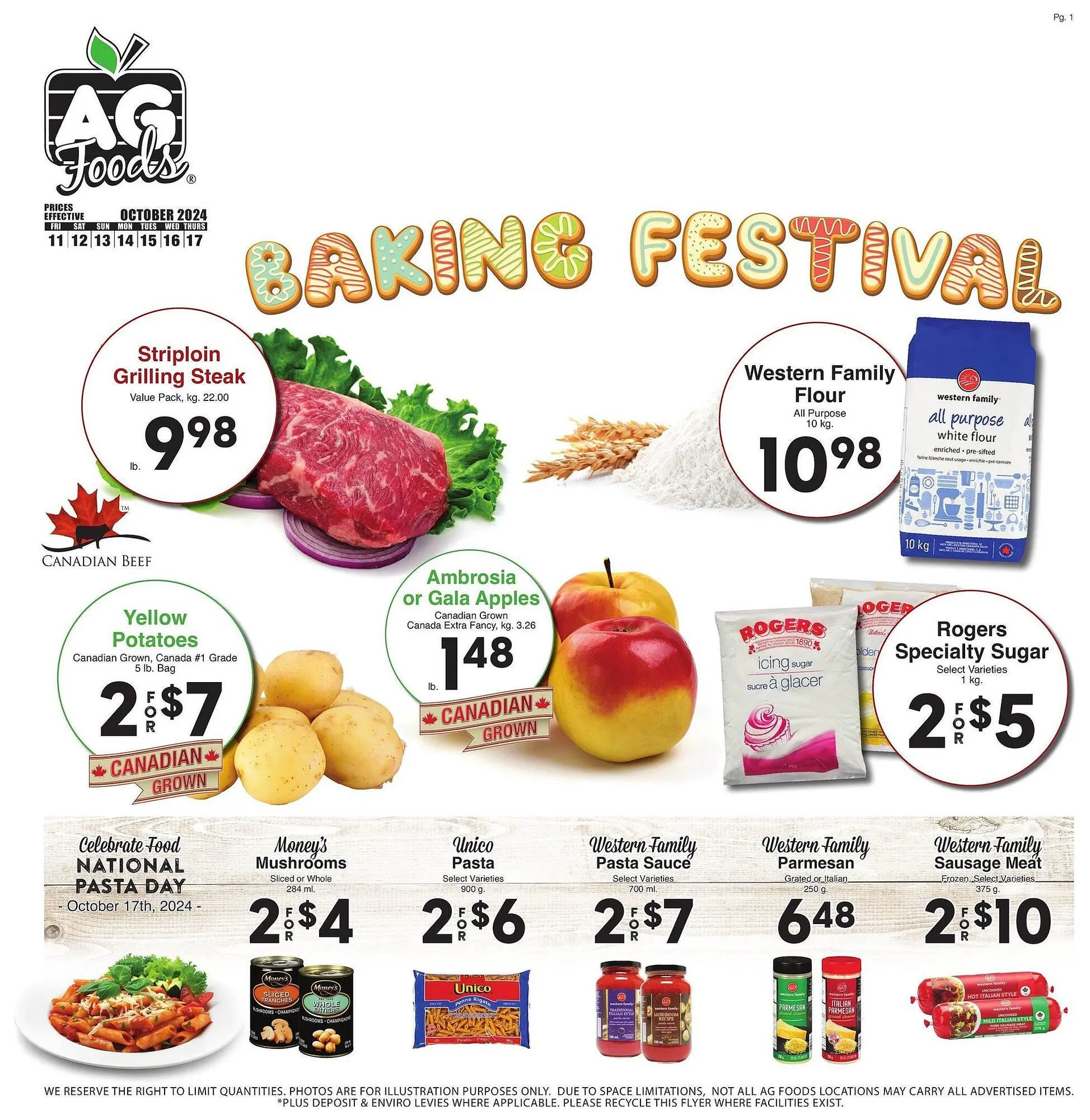 AG Foods flyer - 1