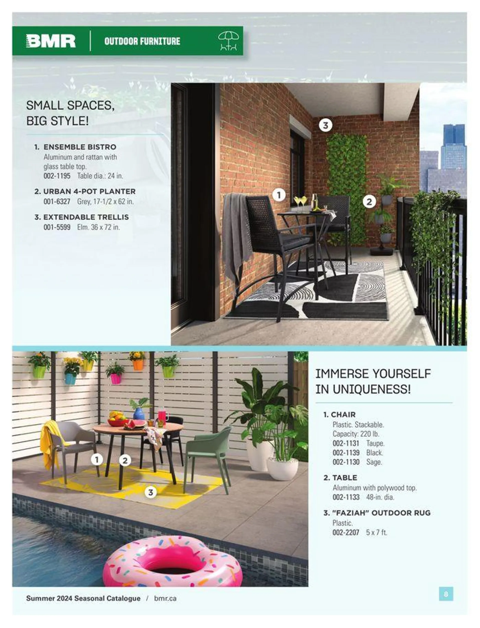 SUMMER 2024 SEASONAL CATALOGUE from March 14 to August 31 2024 - flyer page 8