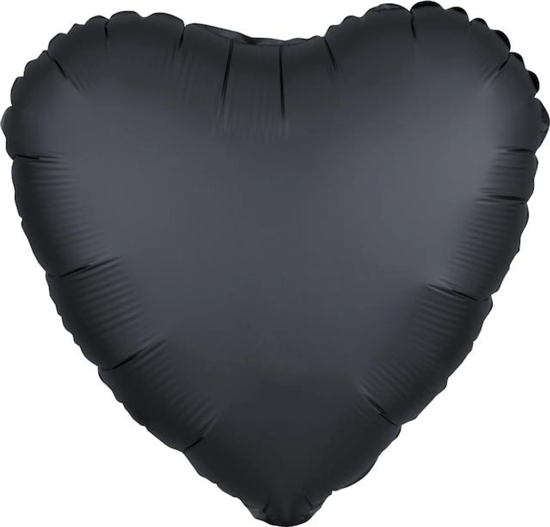 Satin Heart Balloon, 17-in