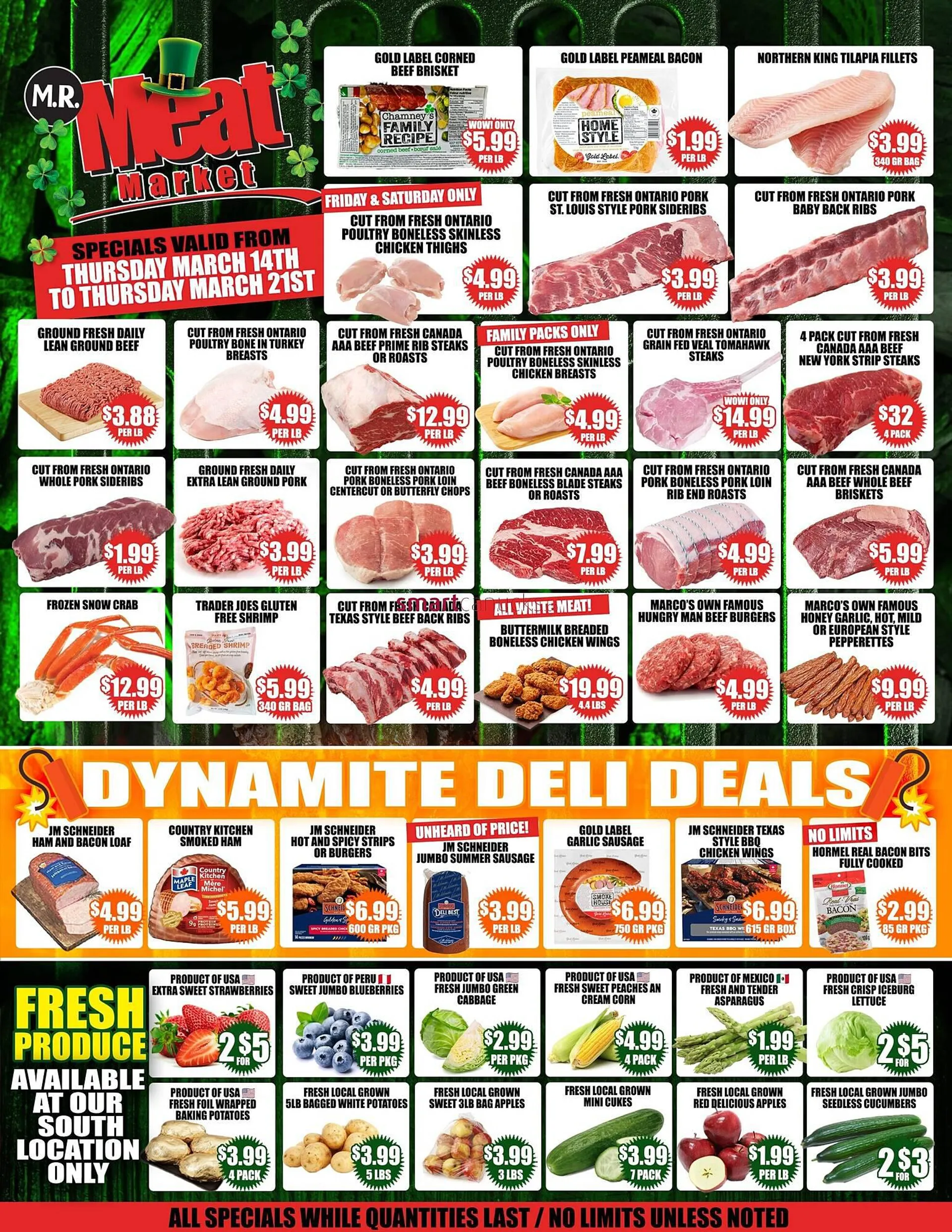 Mr. Meat Market flyer from March 14 to March 21 2024 - flyer page 1
