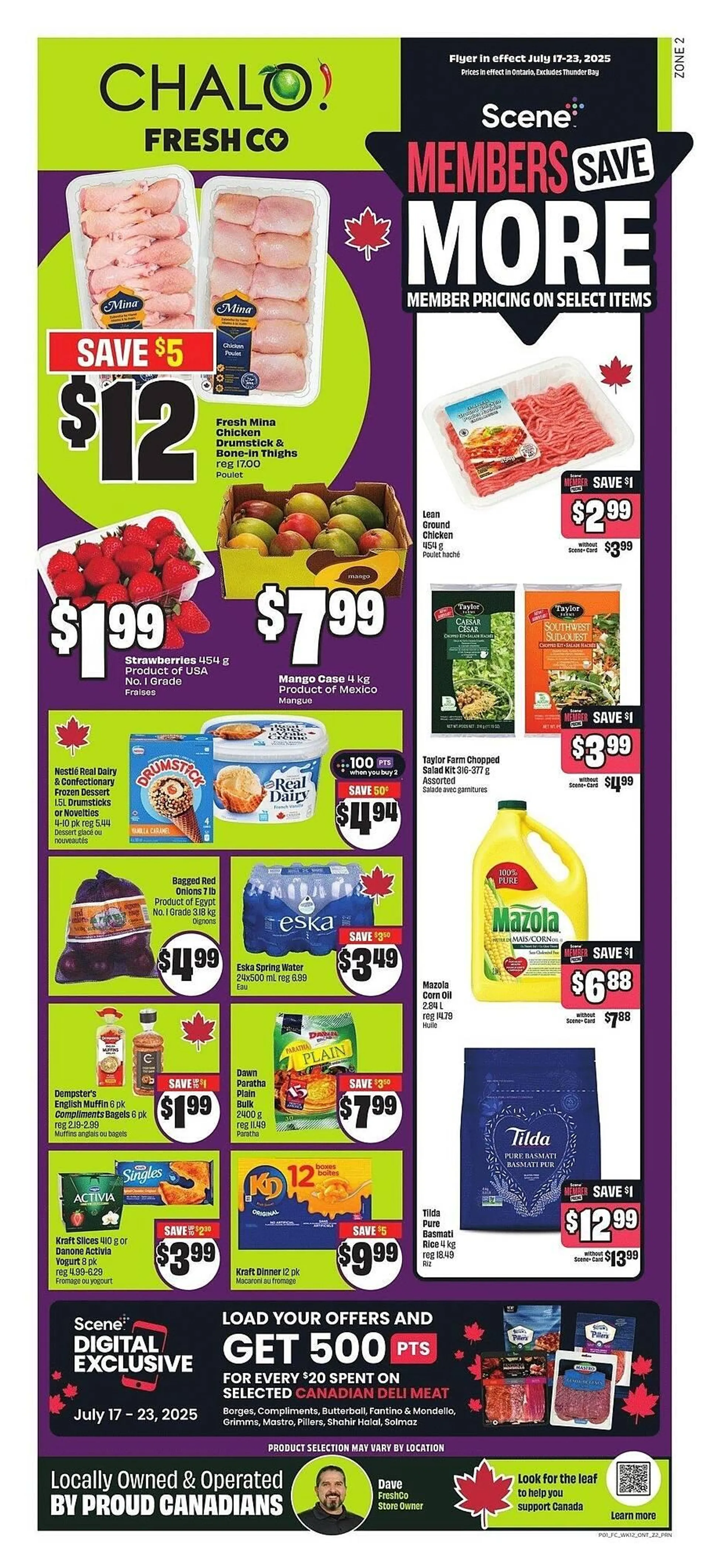 FreshCo flyer from July 17 to July 23 2025 - flyer page 1