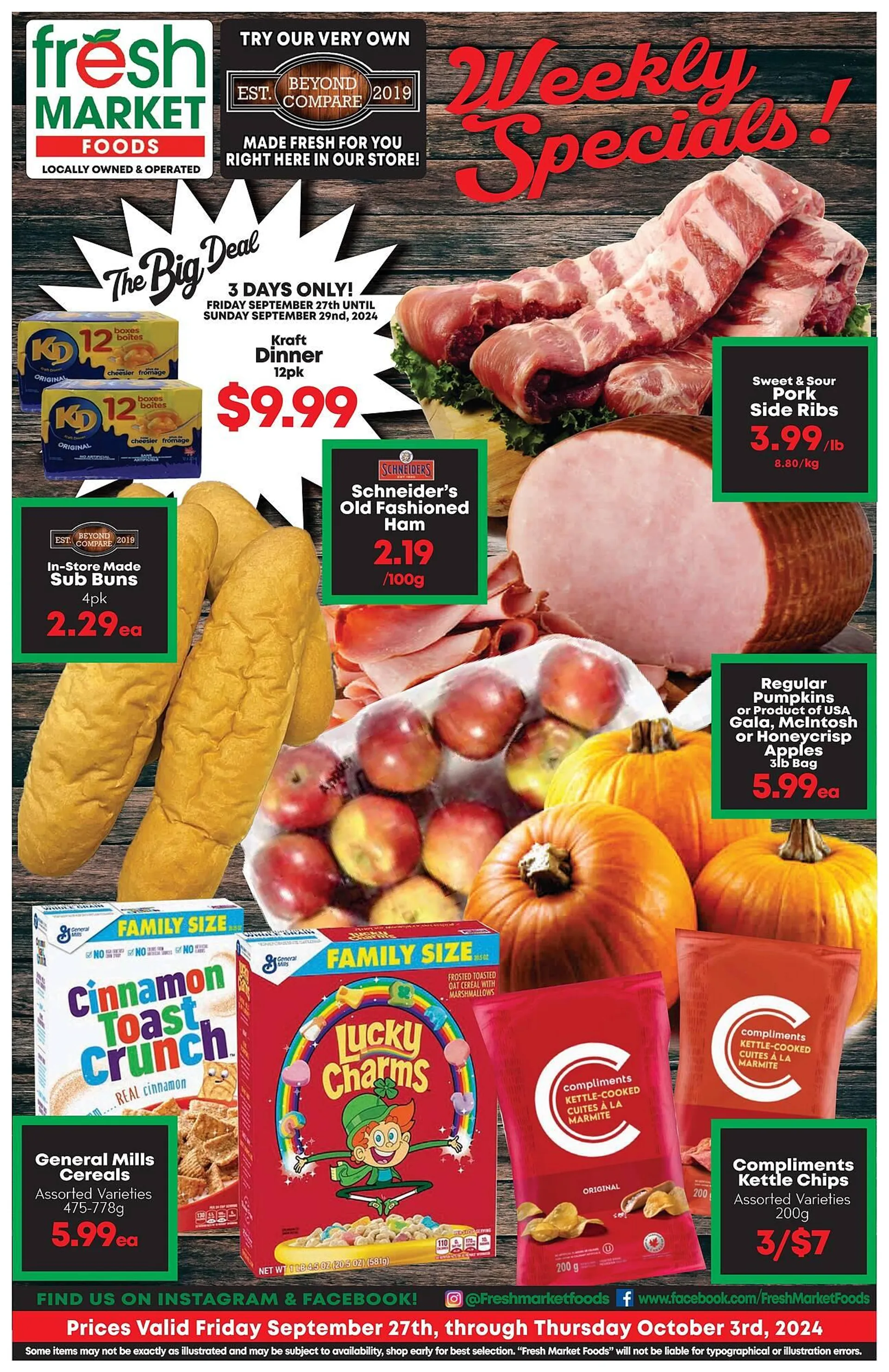 Fresh Market Foods flyer - 1