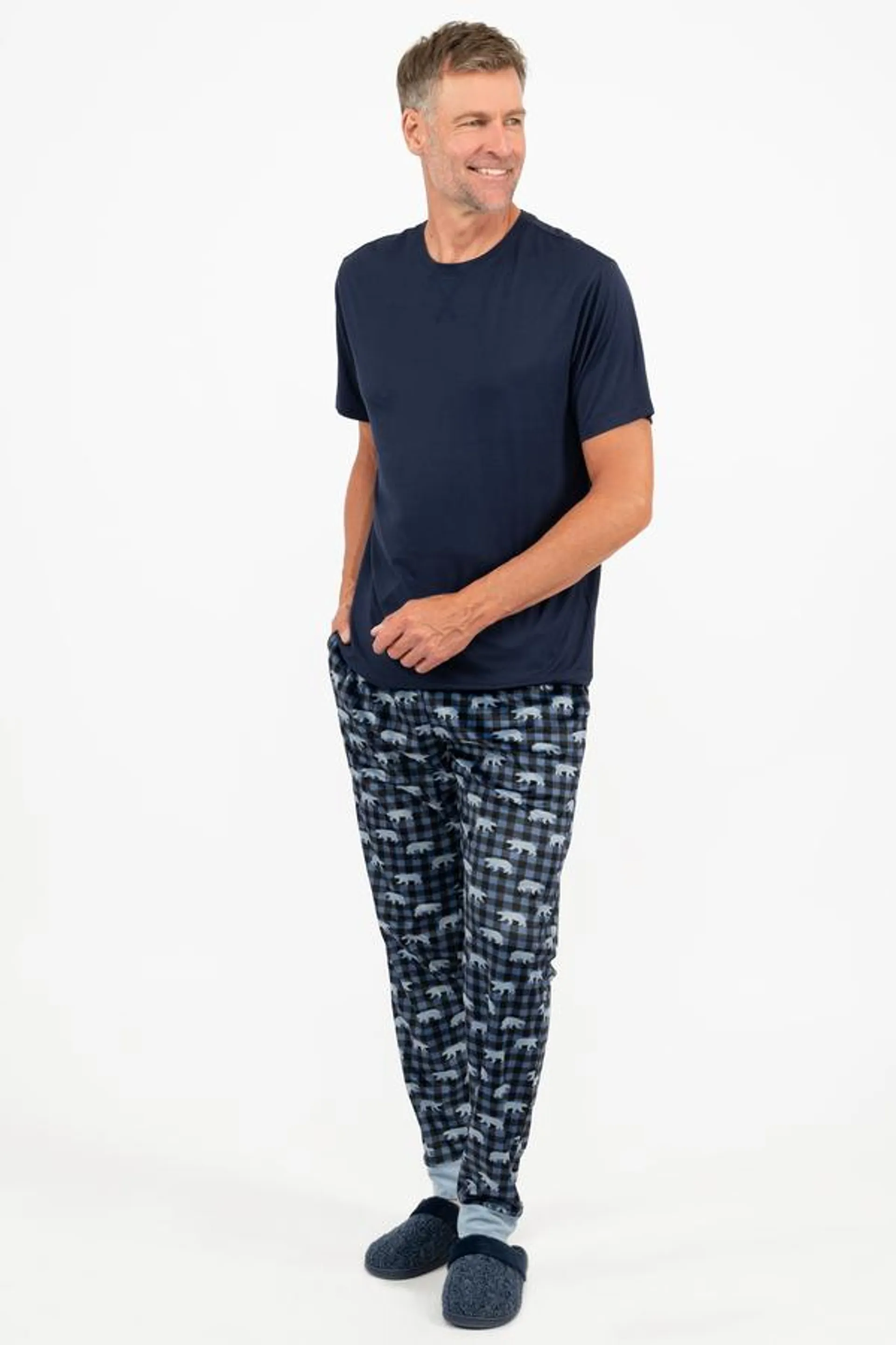 Brushed polar jogger PJ pants