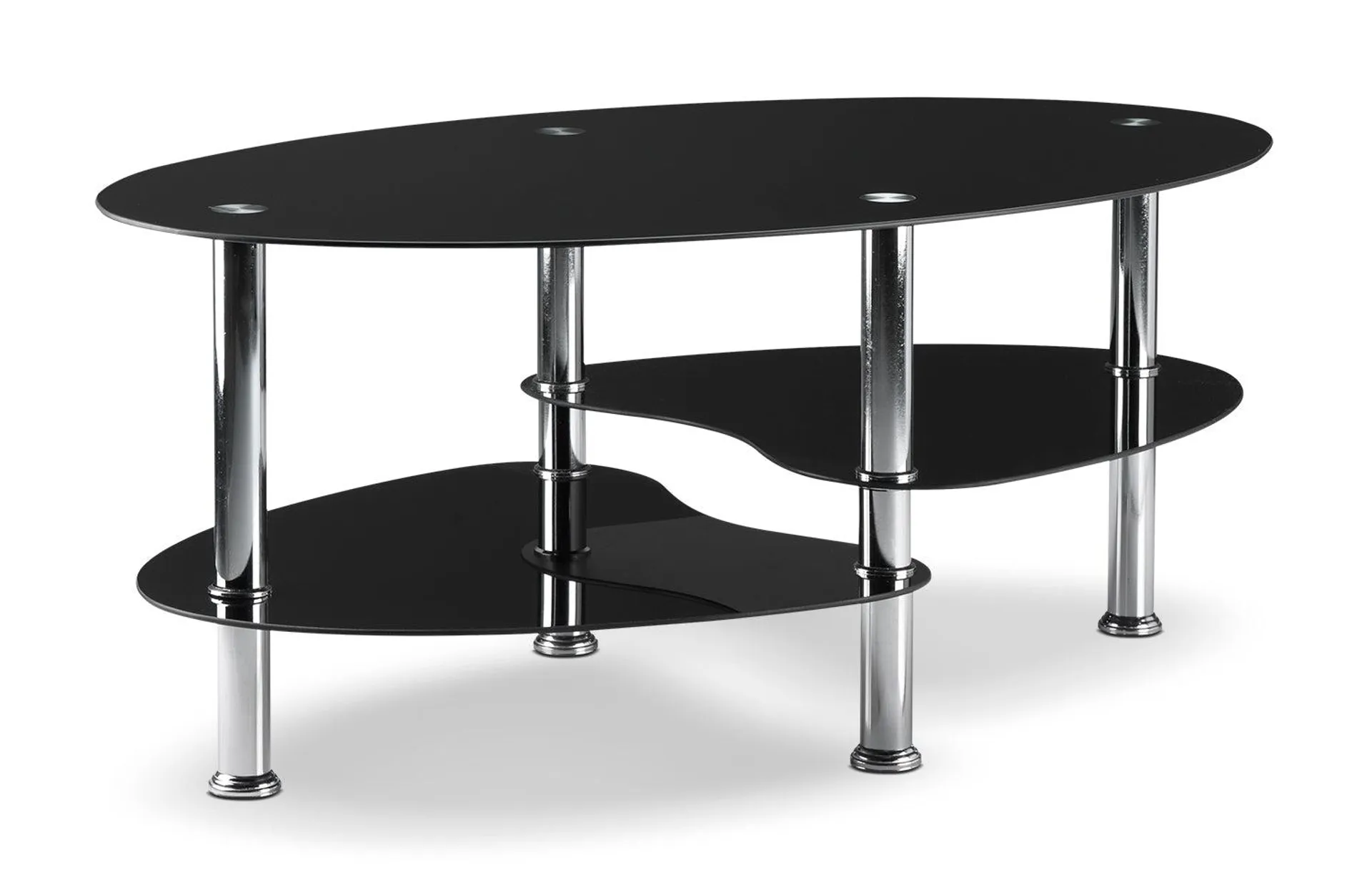 Oriana 40" Coffee Table - Black