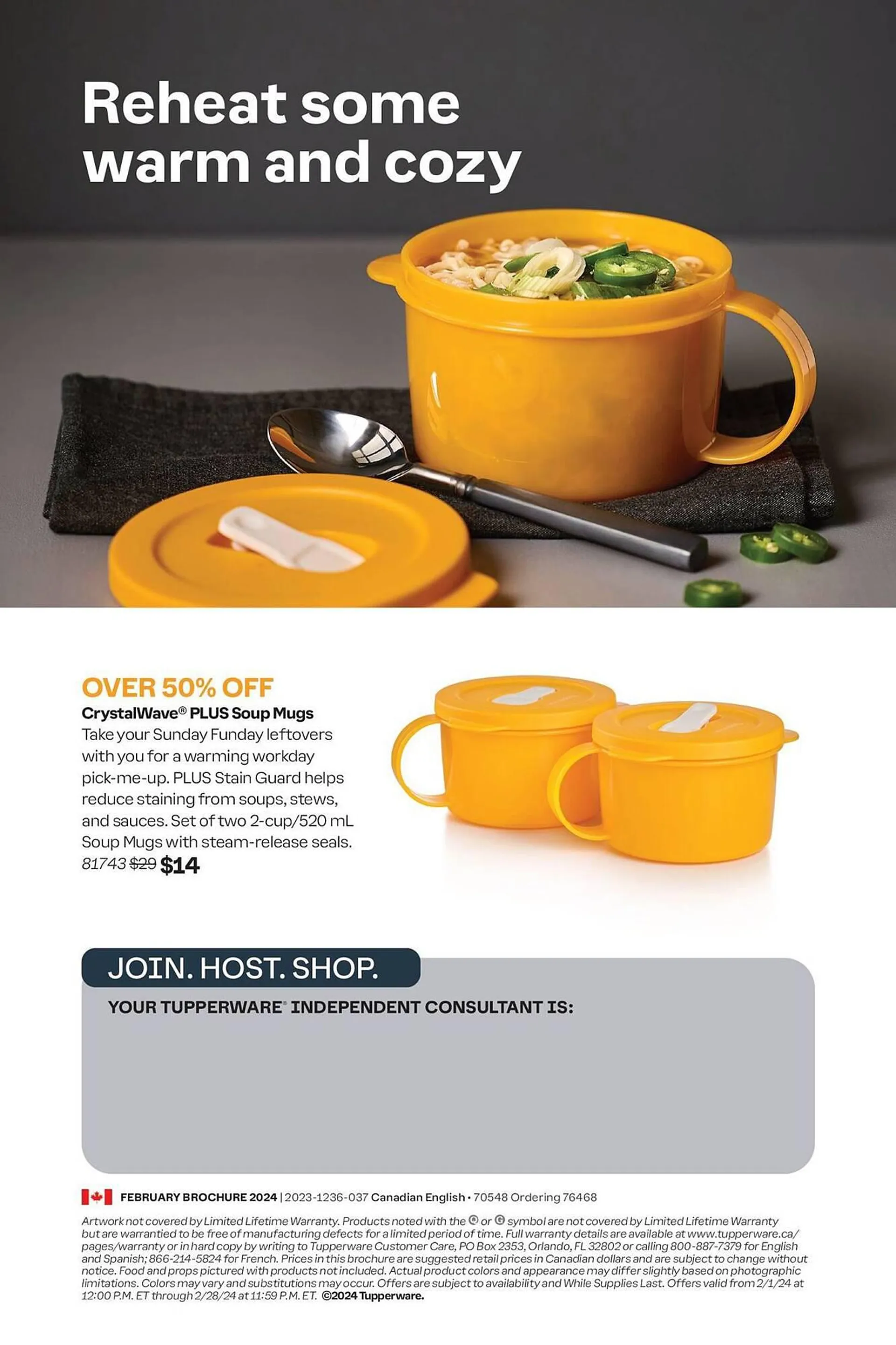 Tupperware flyer from February 2 to February 28 2024 - flyer page 8
