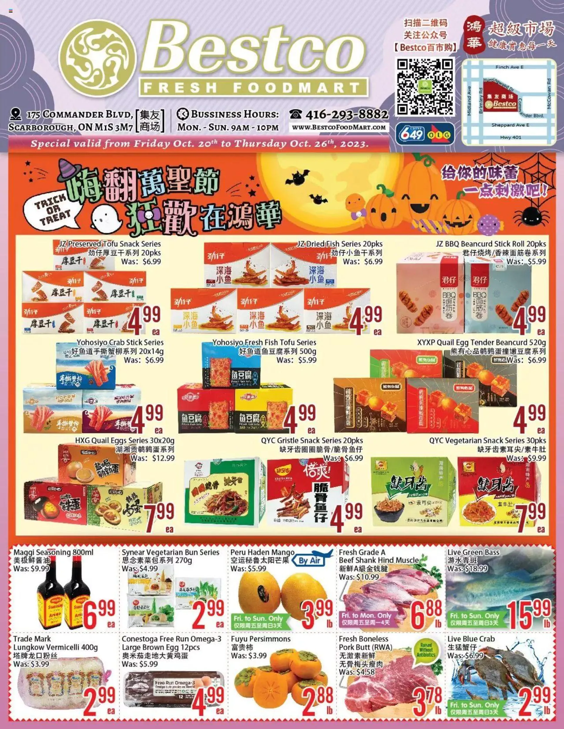 Bestco Foodmart weekly flyer / circulaire