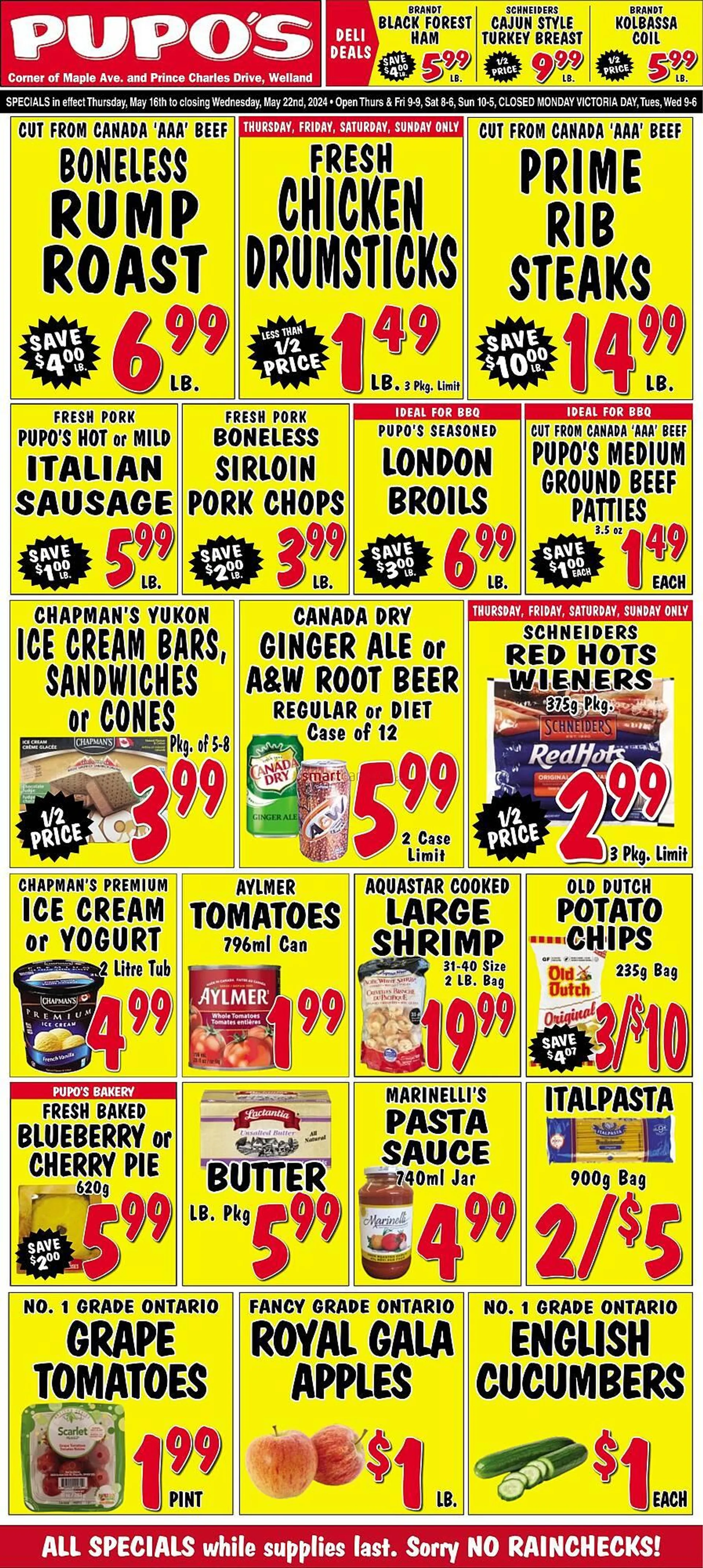 Pupos Food Market flyer - 1