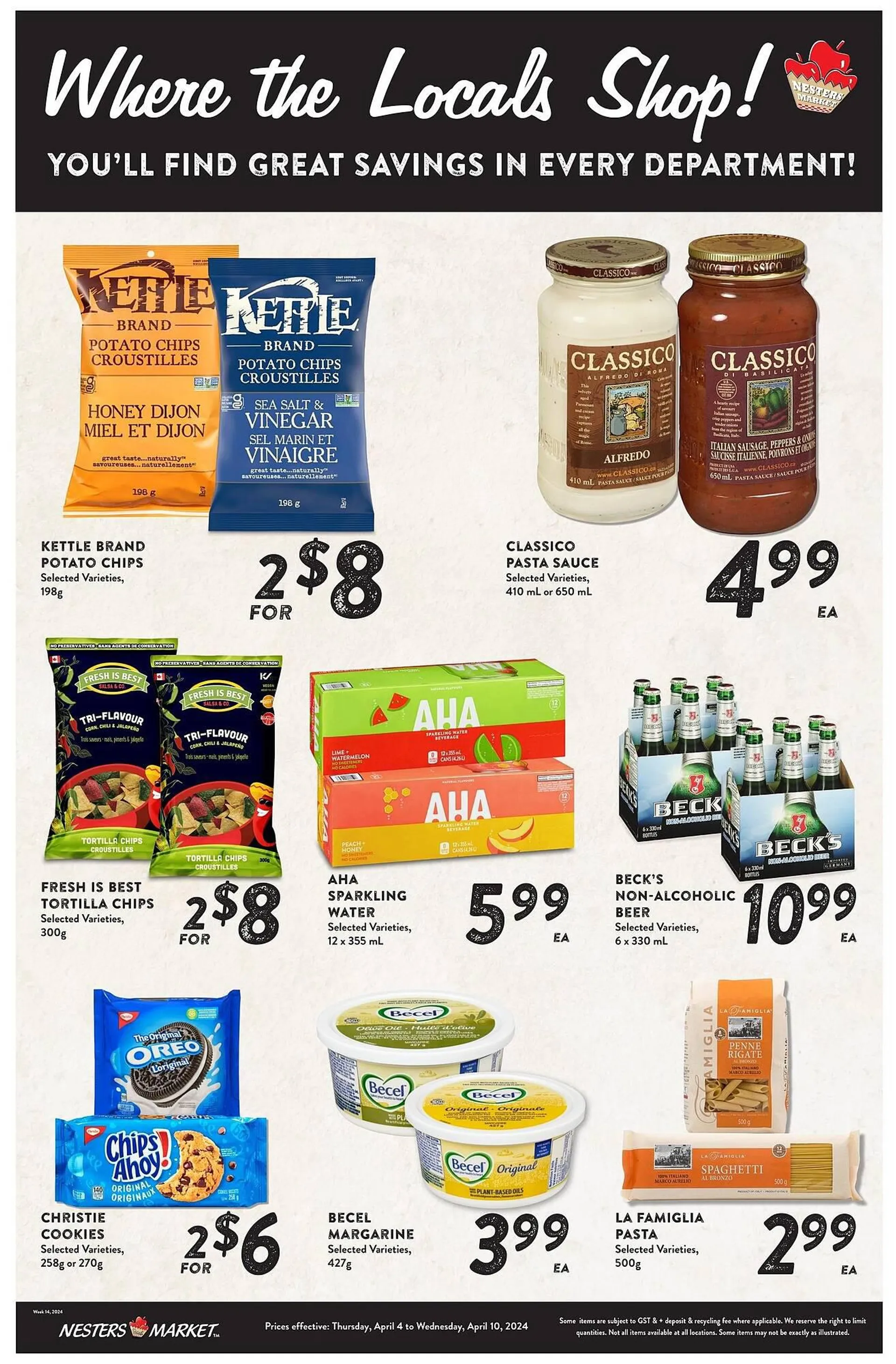 Nesters Market flyer from April 4 to April 10 2024 - flyer page 12