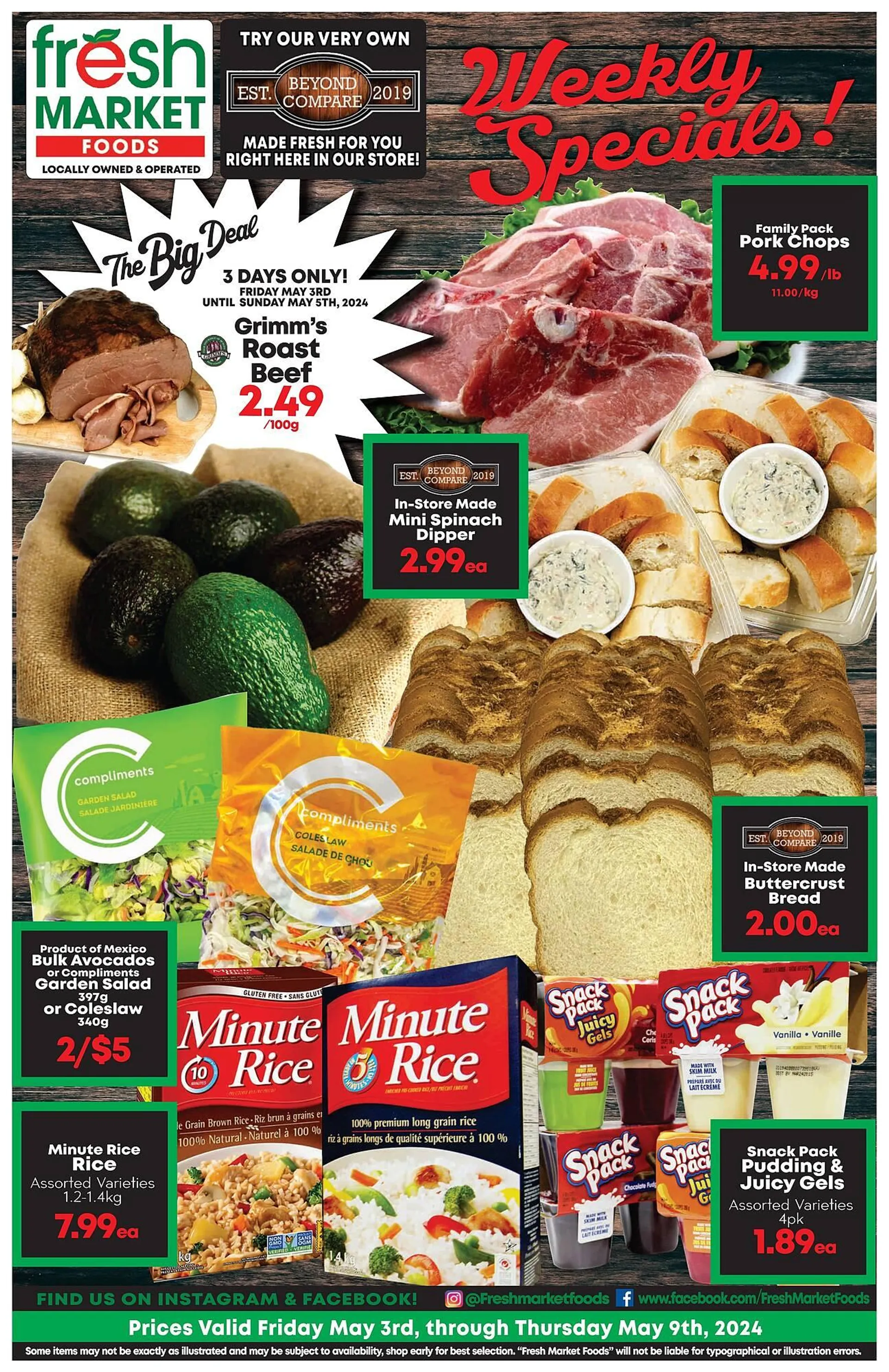 Fresh Market Foods flyer - 1