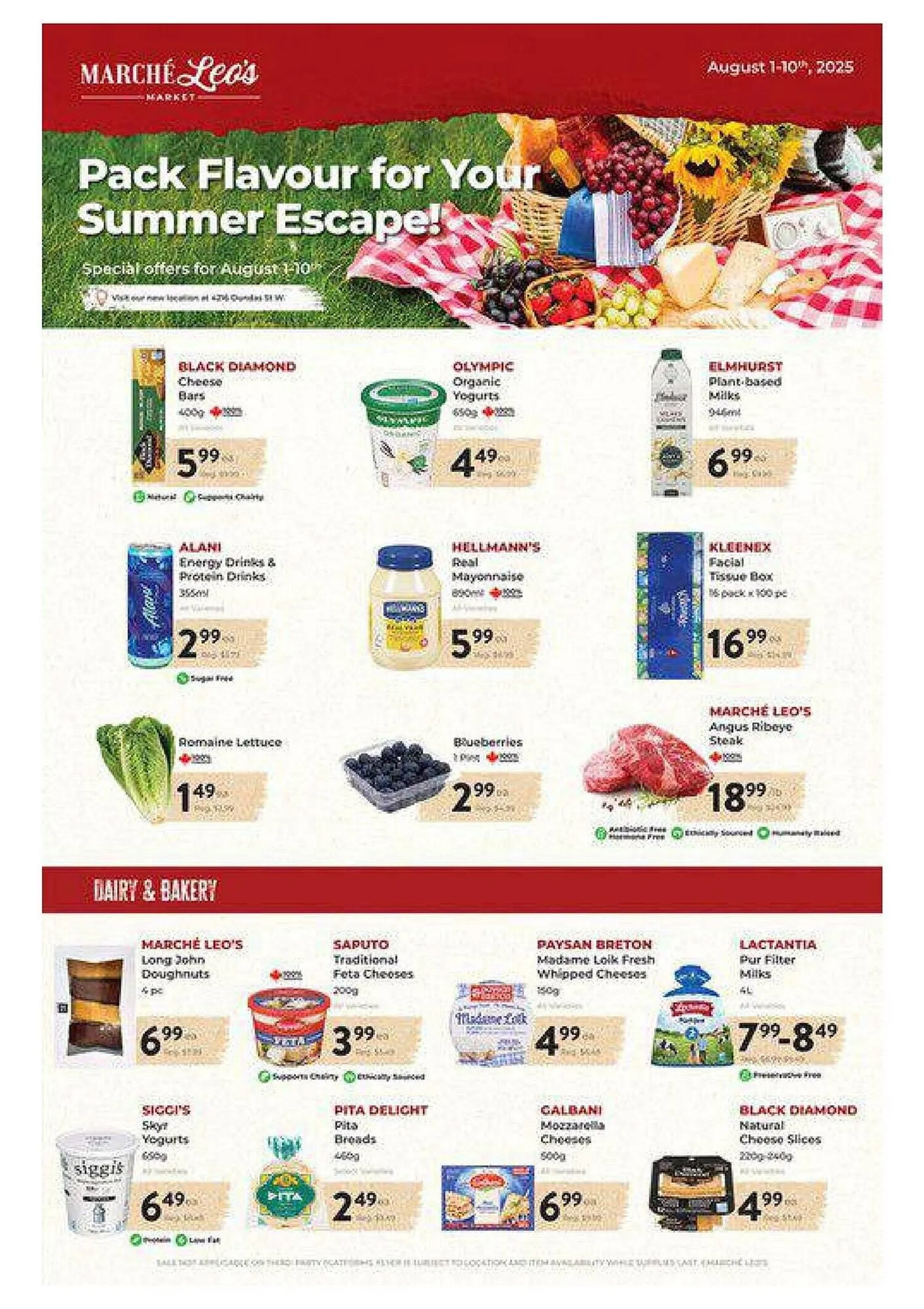 Marché Adonis flyer from August 1 to August 8 2025 - flyer page 1