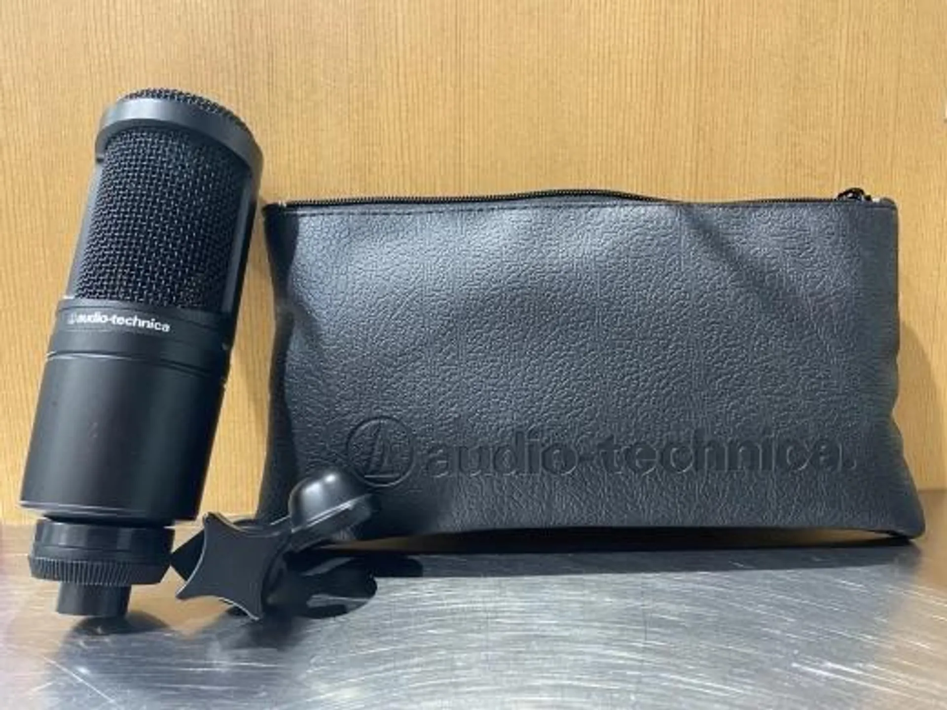 Audio-Technica - AT2020 Cardioid Condenser Microphone - Black