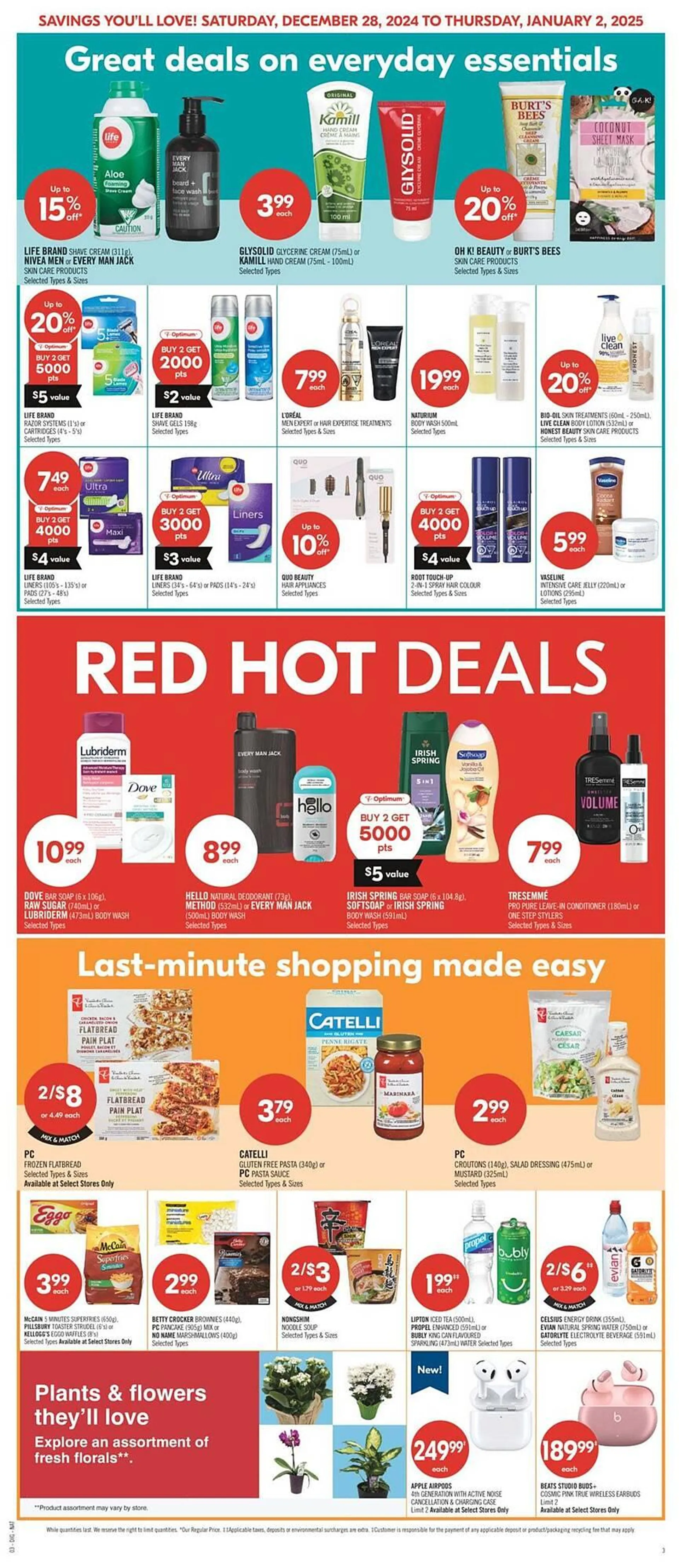 Shoppers Drug Mart flyer from December 28 to January 6 2025 - flyer page 18