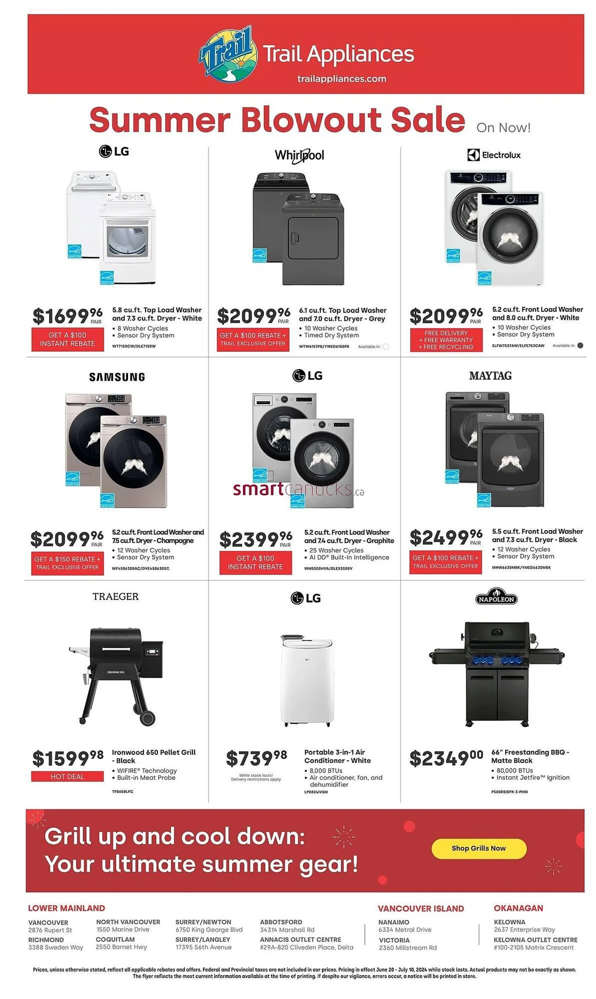 Trail Appliances flyer from June 20 to July 10 2024 - flyer page 5