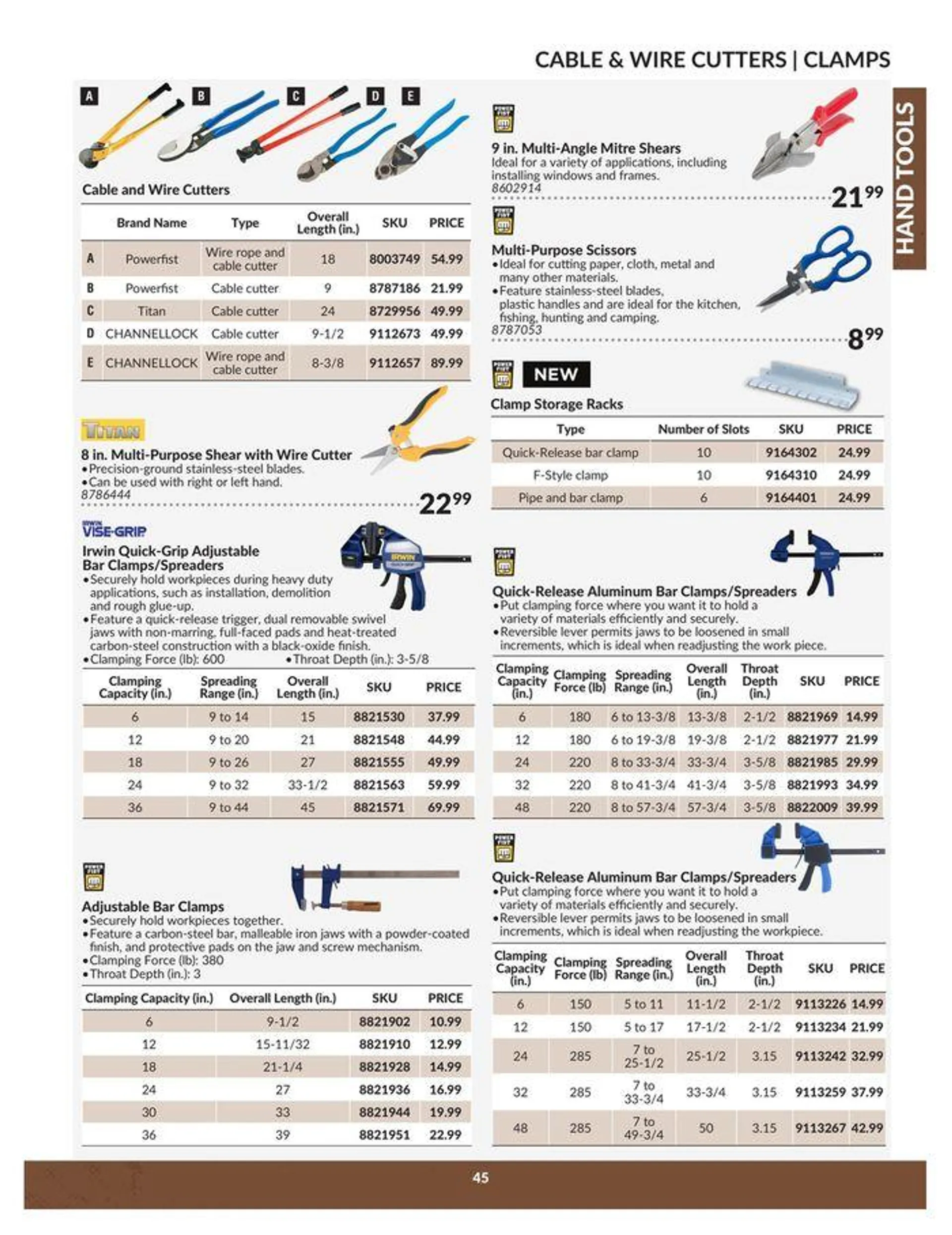 Hand Tools Catalogue from April 23 to April 22 2025 - flyer page 45