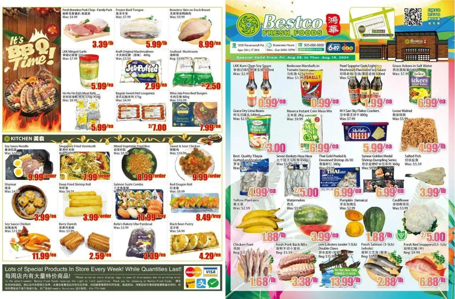 Bestco Foodmart weekly flyer / circulaire - 0