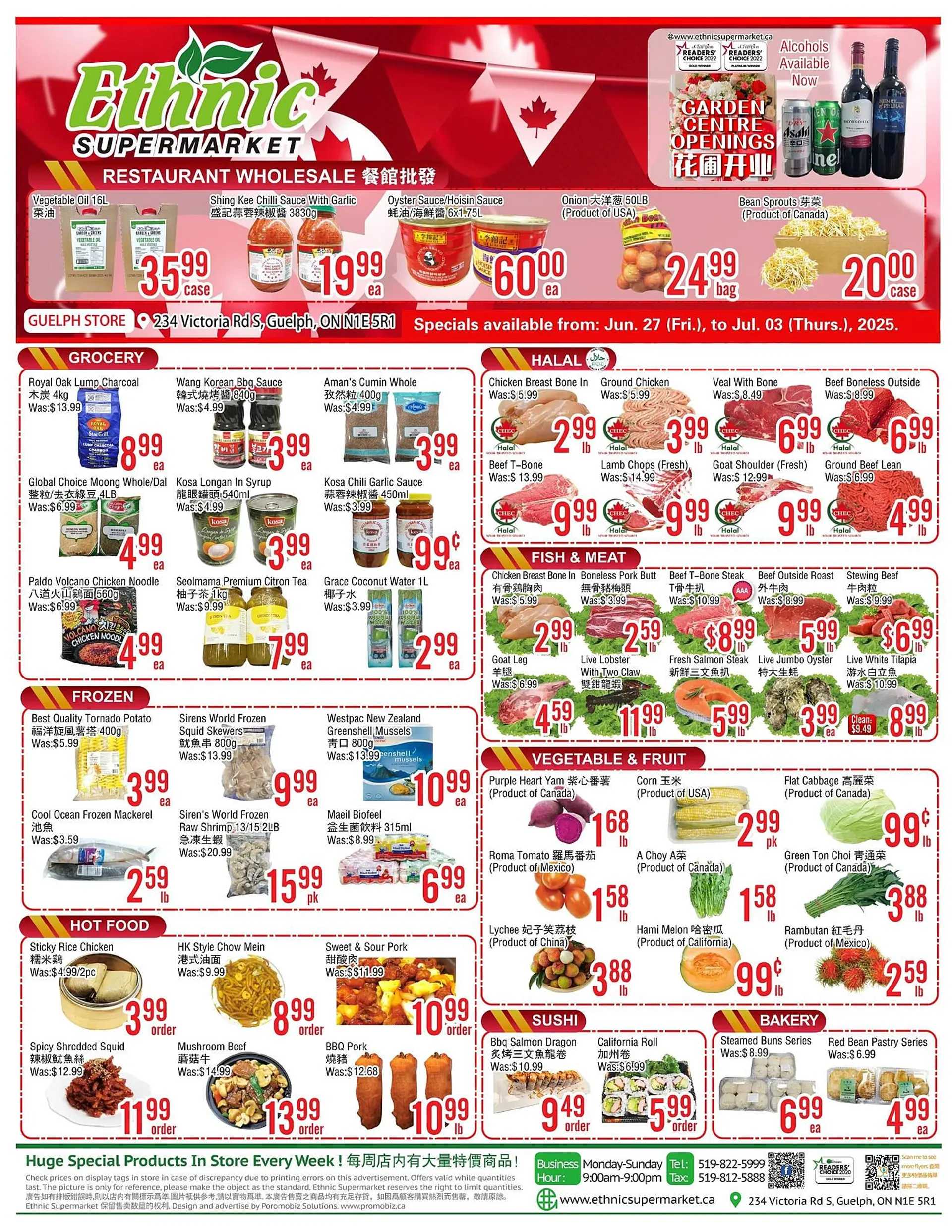 Ethnic Supermarket flyer from June 27 to July 3 2025 - flyer page 1