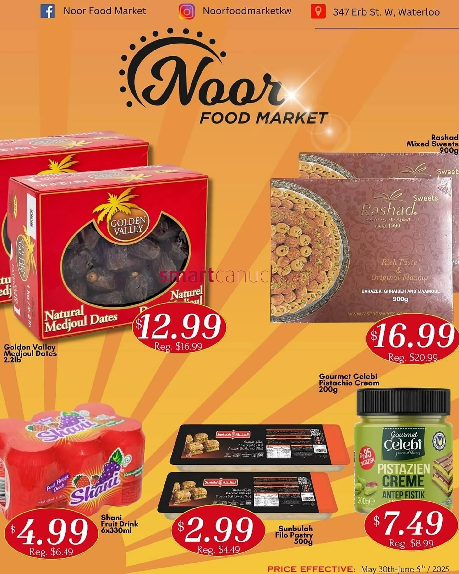 Noor Food Market flyer from May 30 to June 3 2025 - flyer page 1